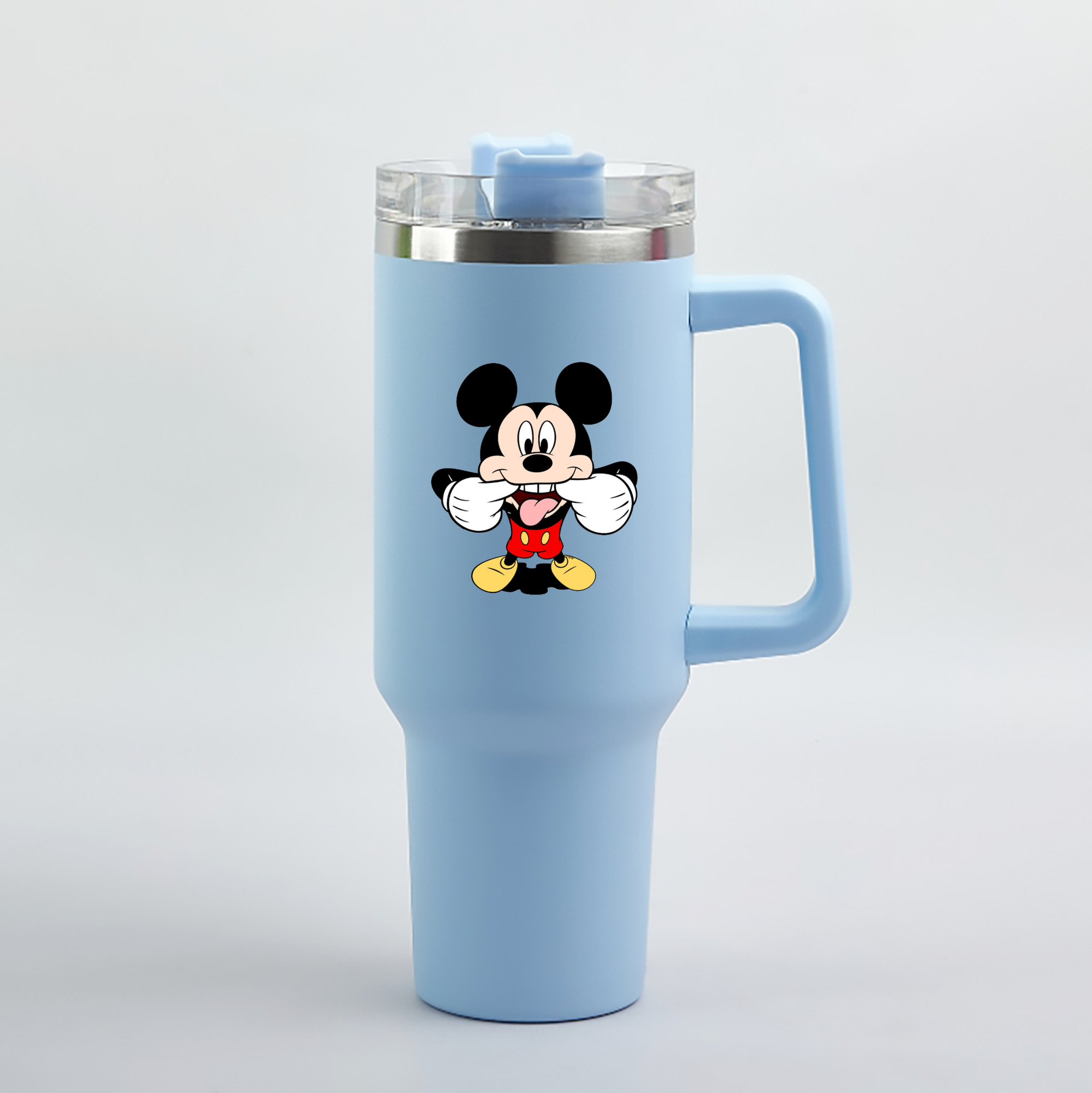 （画像用） ミッキーマウス Mickey Mouse 1200mL車用タンブラー（カラープリント）
