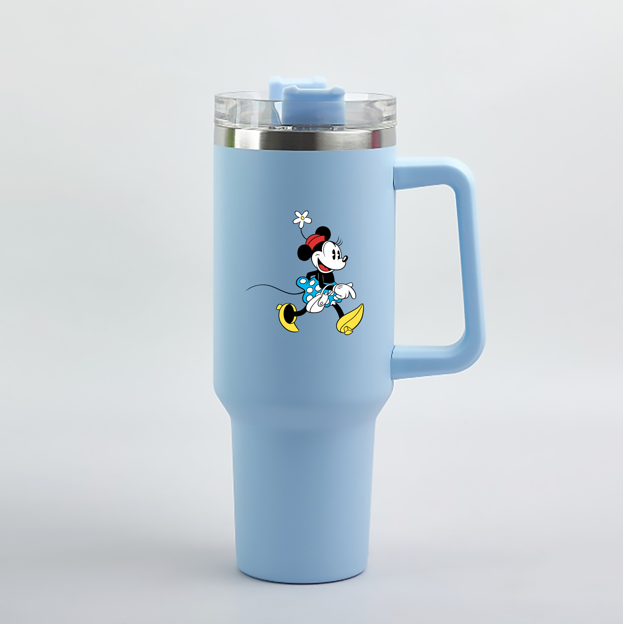 （画像用） ミッキーマウス Mickey Mouse 1200mL車用タンブラー（カラープリント）