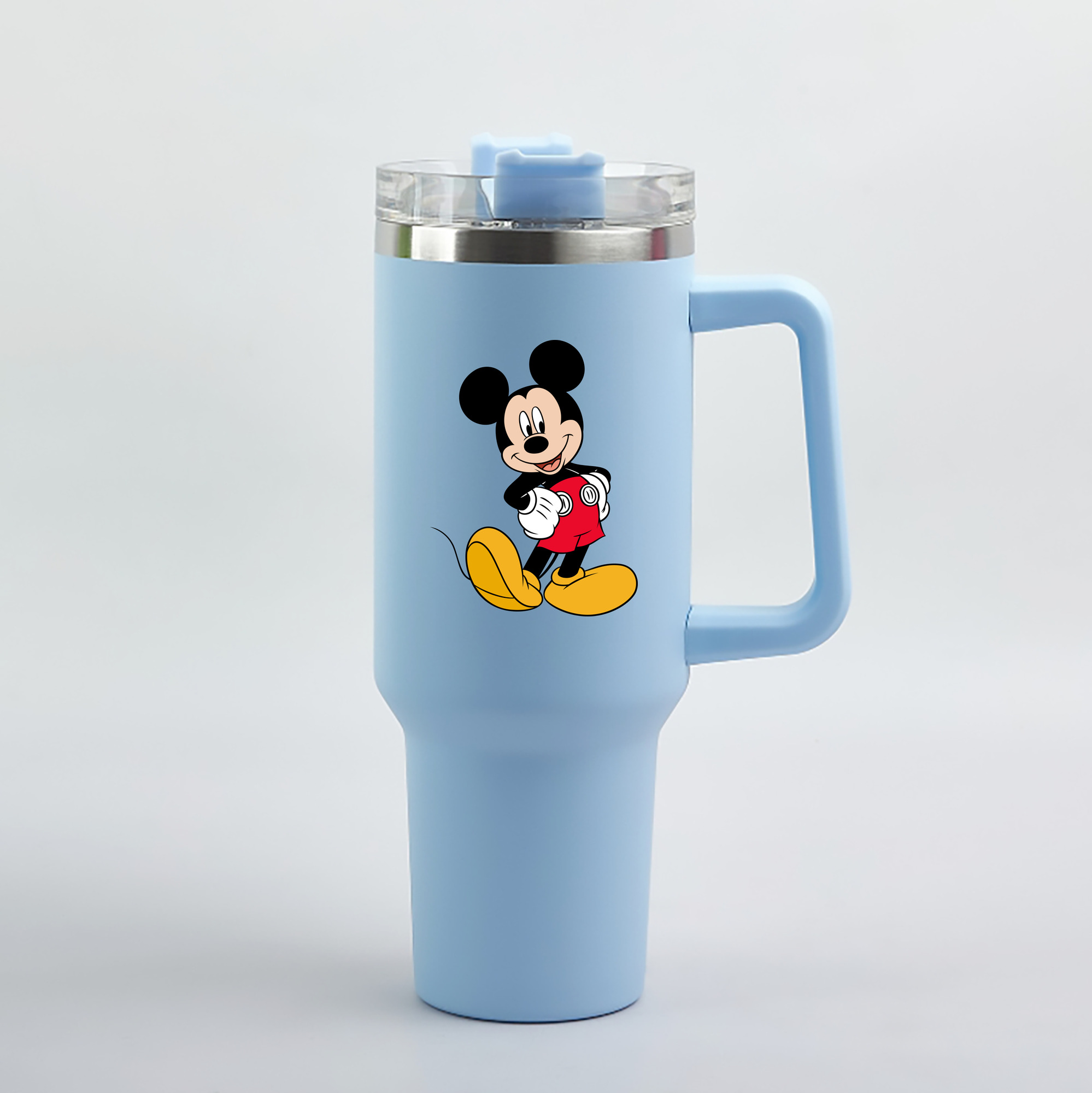 （画像用） ミッキーマウス Mickey Mouse 1200mL車用タンブラー（カラープリント）