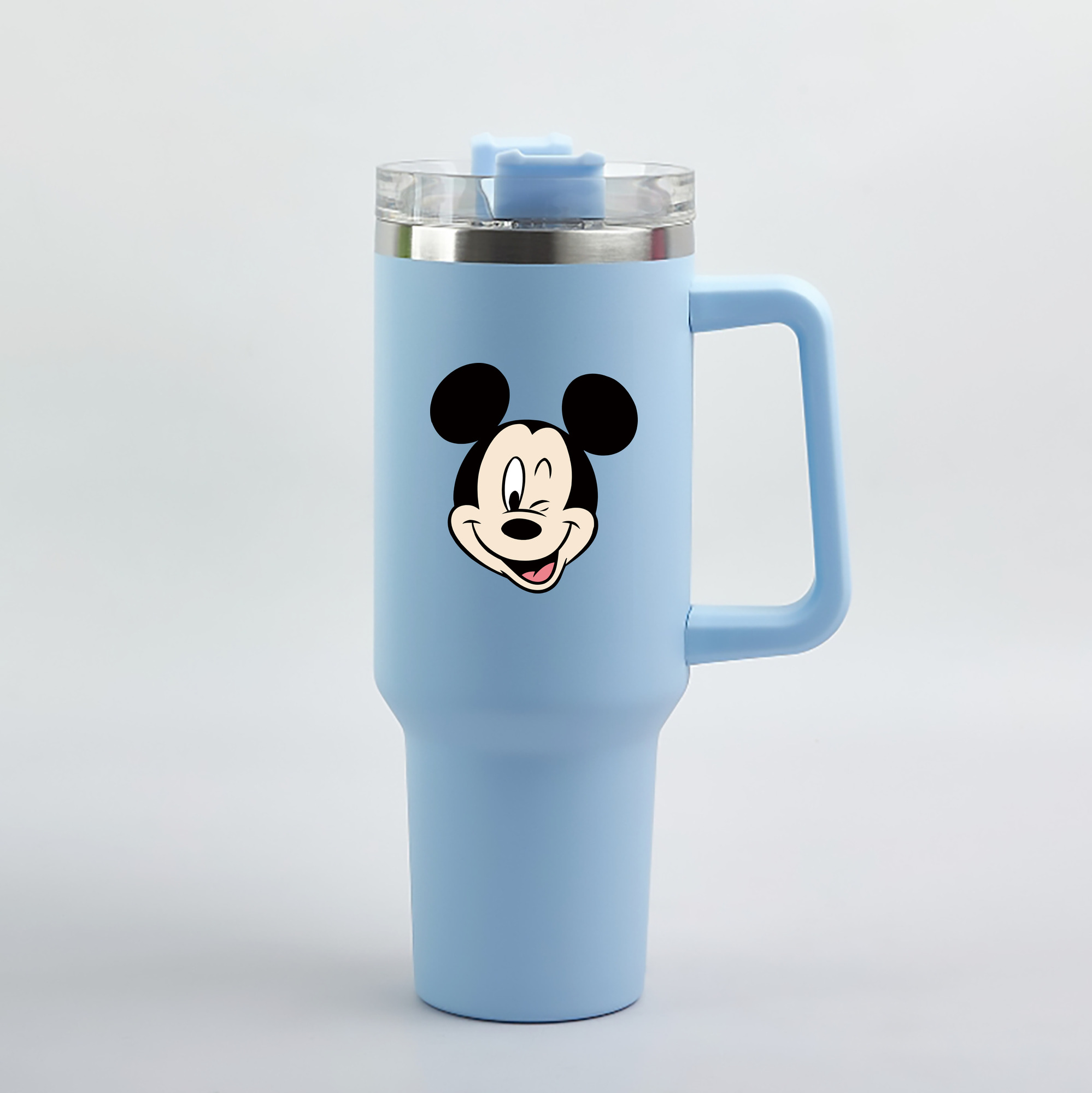 （画像用） ミッキーマウス Mickey Mouse 1200mL車用タンブラー（カラープリント）