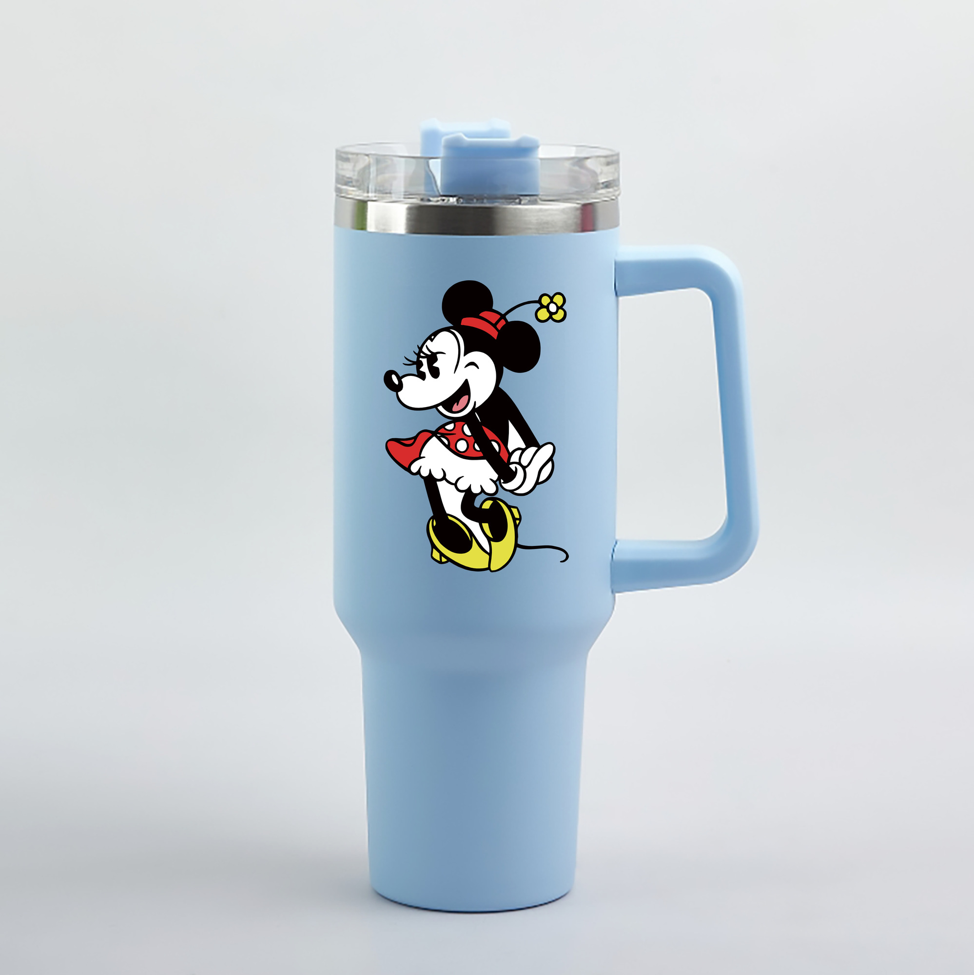 （画像用） ミッキーマウス Mickey Mouse 1200mL車用タンブラー（カラープリント）