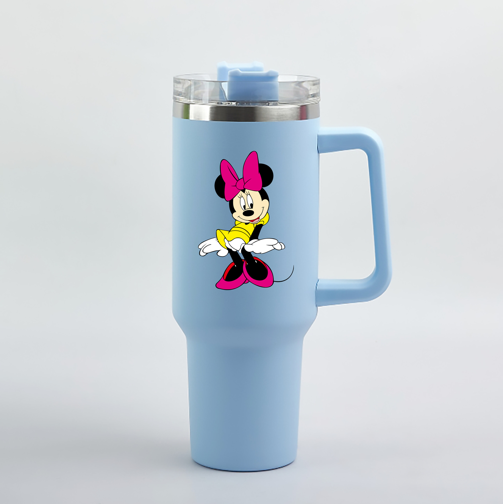 （画像用） ミッキーマウス Mickey Mouse 1200mL車用タンブラー（カラープリント）