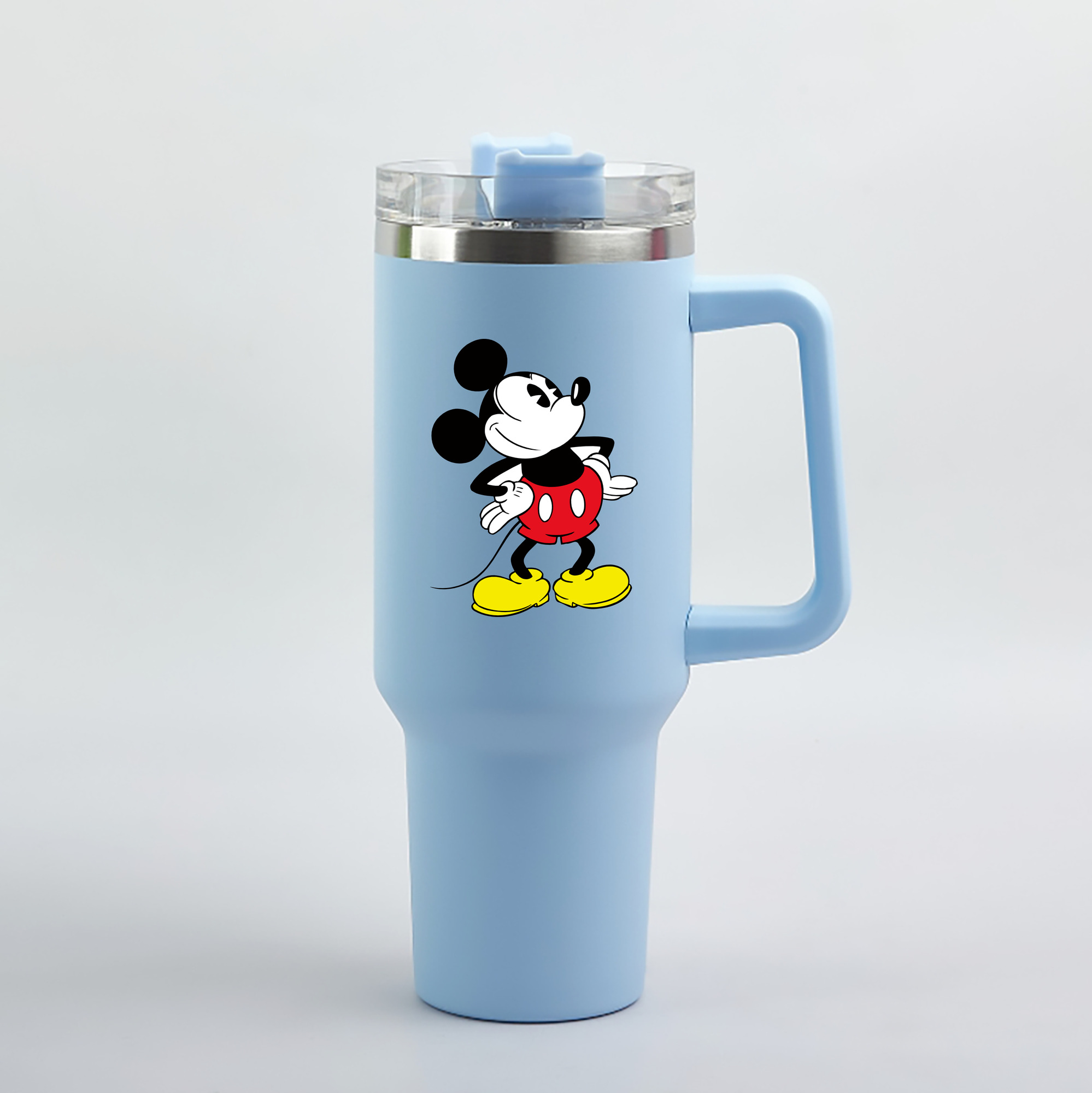 （画像用） ミッキーマウス Mickey Mouse 1200mL車用タンブラー（カラープリント）