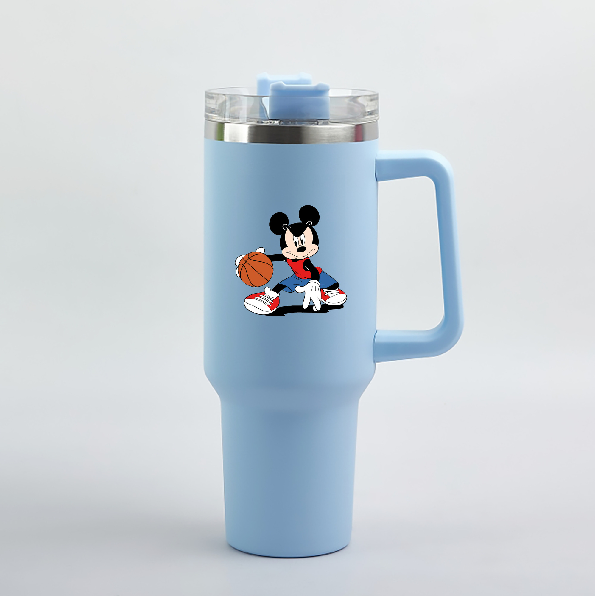 （画像用） ミッキーマウス Mickey Mouse 1200mL車用タンブラー（カラープリント）