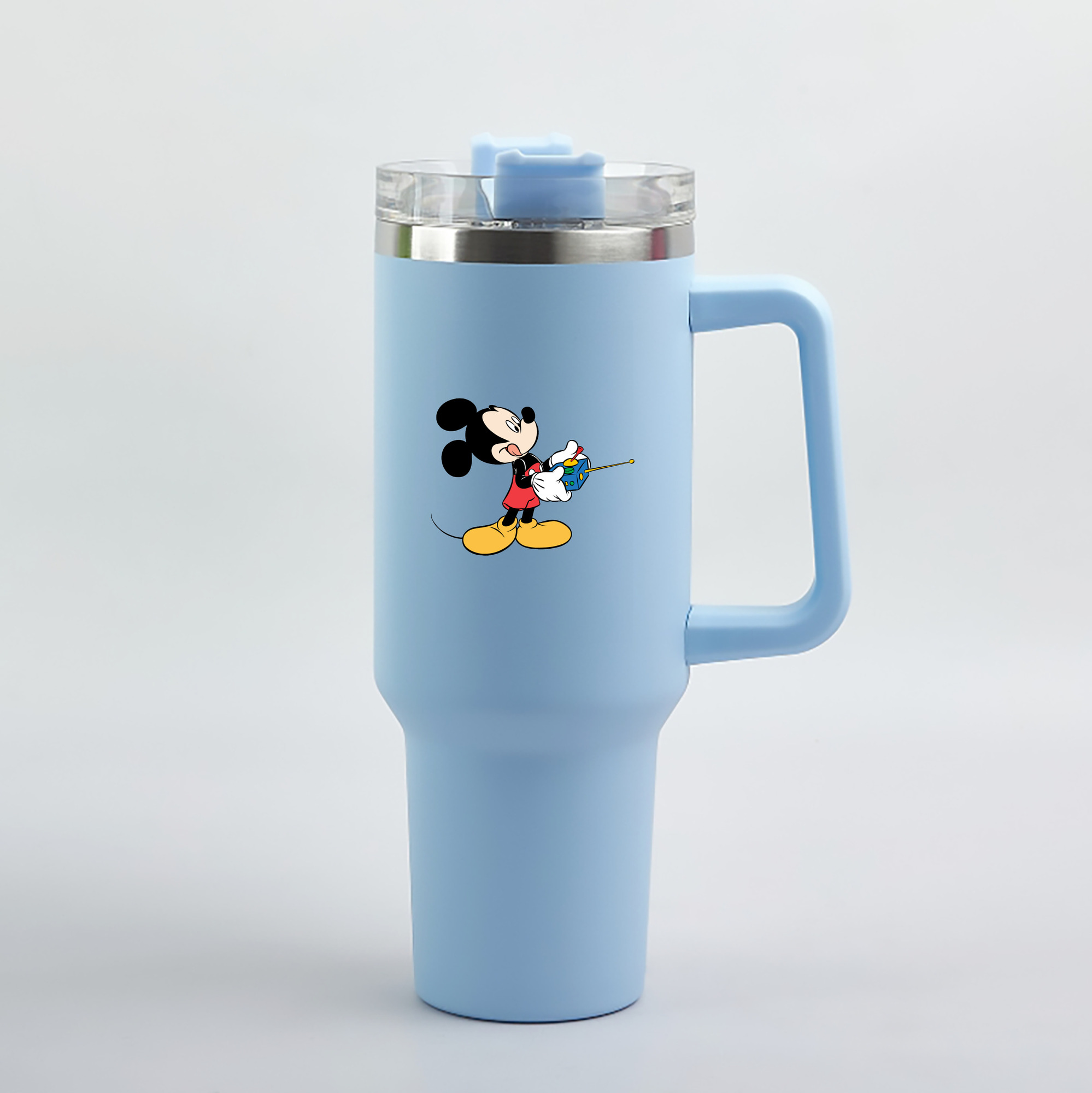 （画像用） ミッキーマウス Mickey Mouse 1200mL車用タンブラー（カラープリント）