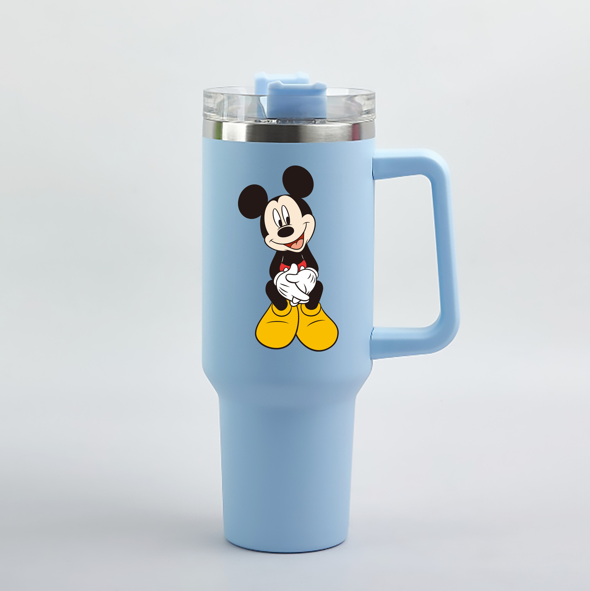 （画像用） ミッキーマウス Mickey Mouse 1200mL車用タンブラー（カラープリント）