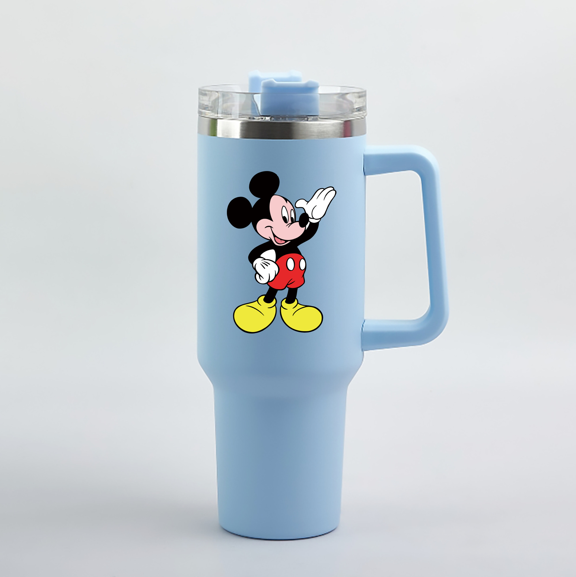 （画像用） ミッキーマウス Mickey Mouse 1200mL車用タンブラー（カラープリント）