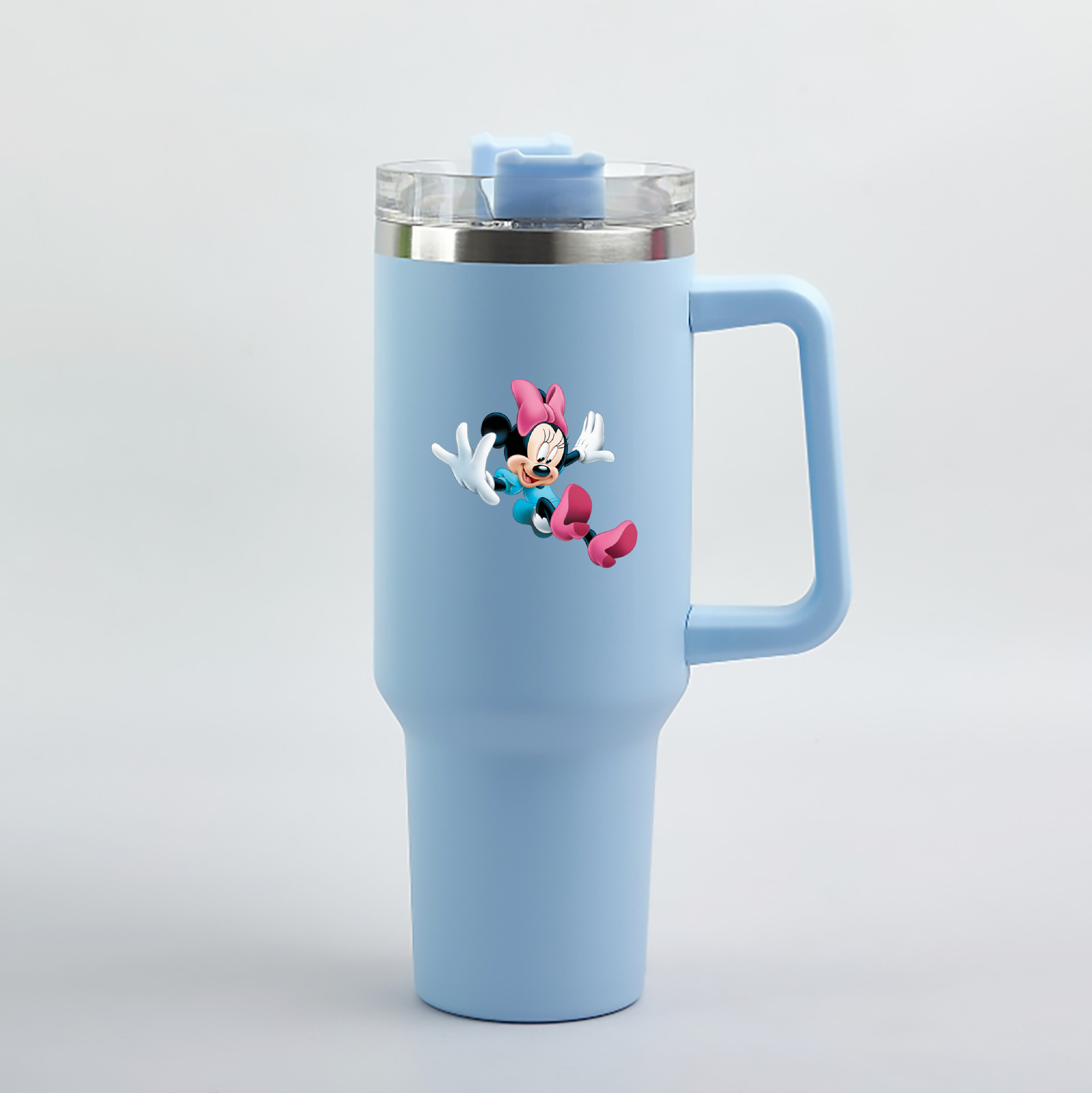（画像用） ミッキーマウス Mickey Mouse 1200mL車用タンブラー（カラープリント）
