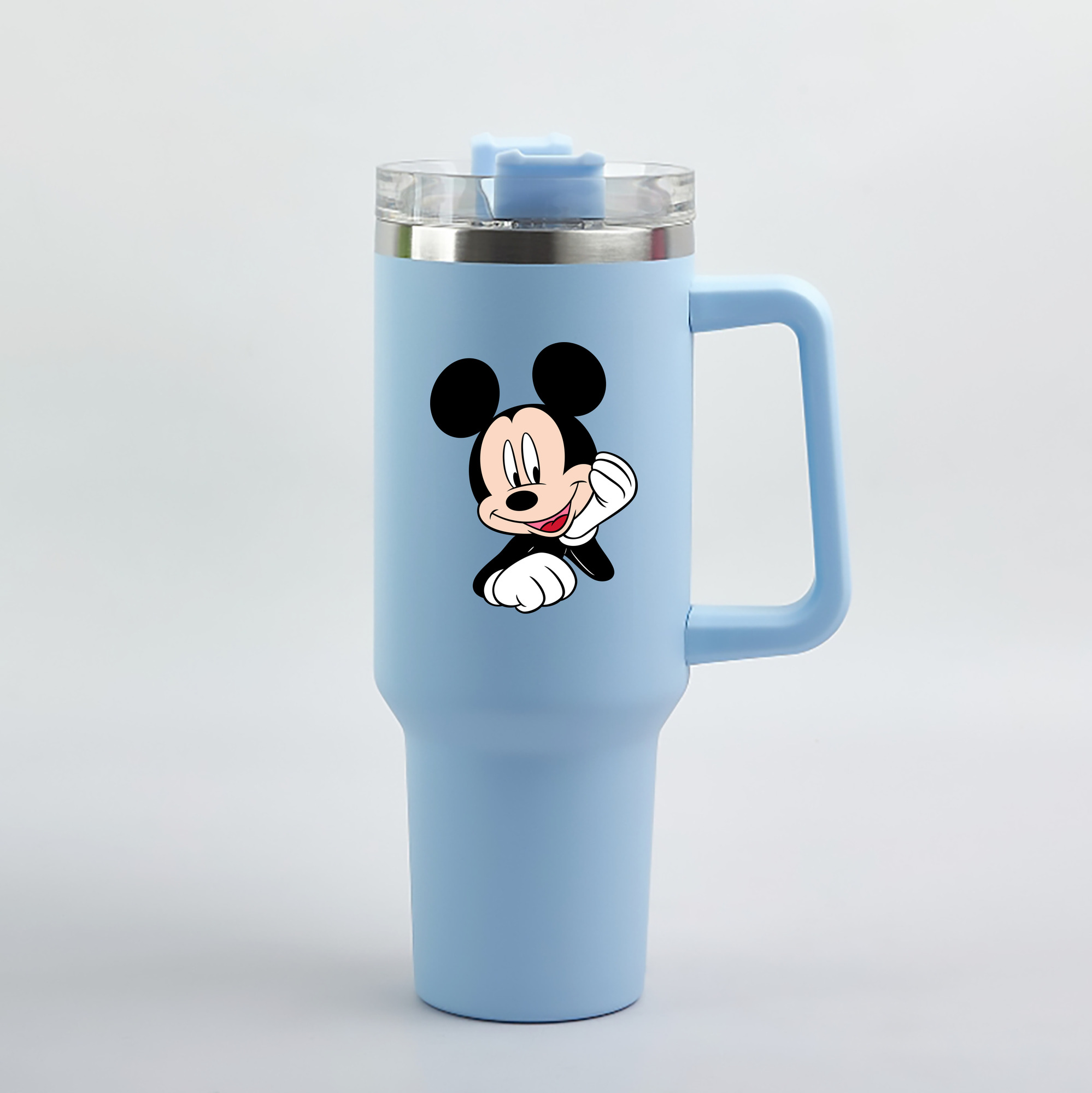 （画像用） ミッキーマウス Mickey Mouse 1200mL車用タンブラー（カラープリント）