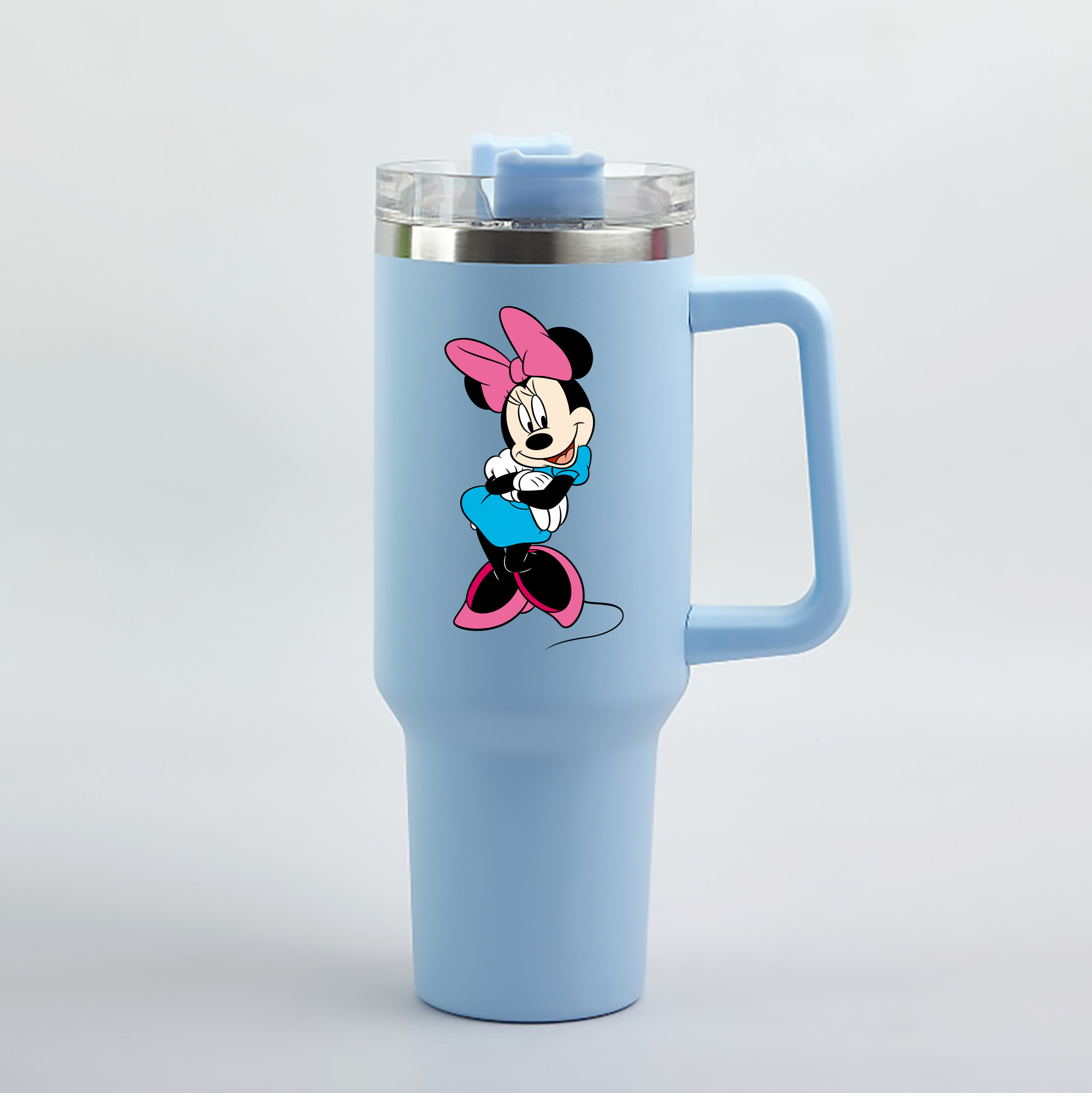 （画像用） ミッキーマウス Mickey Mouse 1200mL車用タンブラー（カラープリント）