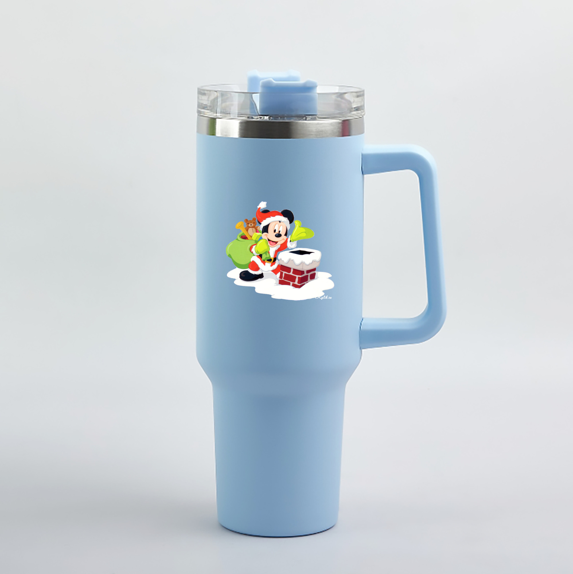 （画像用） ミッキーマウス Mickey Mouse 1200mL車用タンブラー（カラープリント）