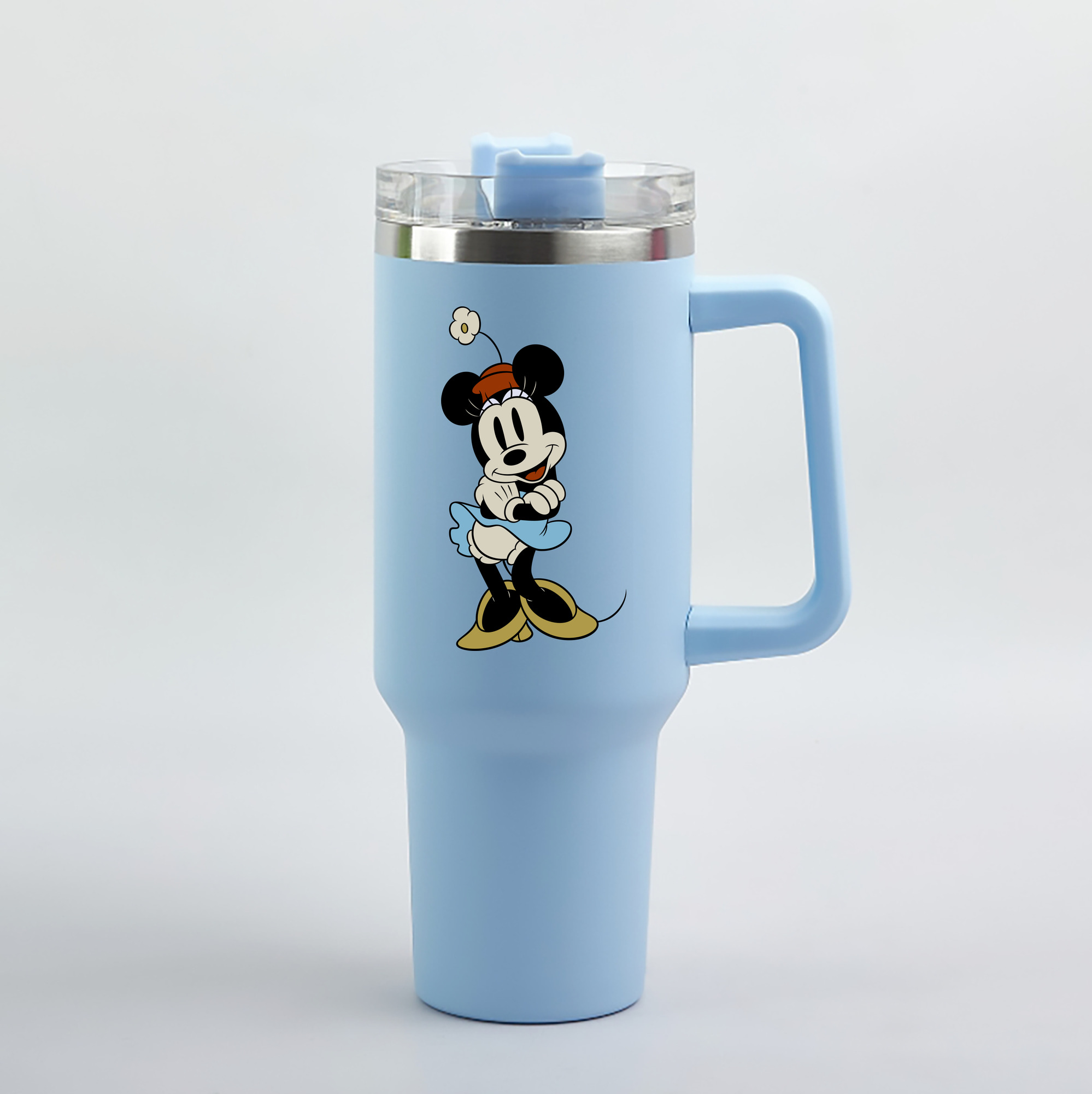 （画像用） ミッキーマウス Mickey Mouse 1200mL車用タンブラー（カラープリント）