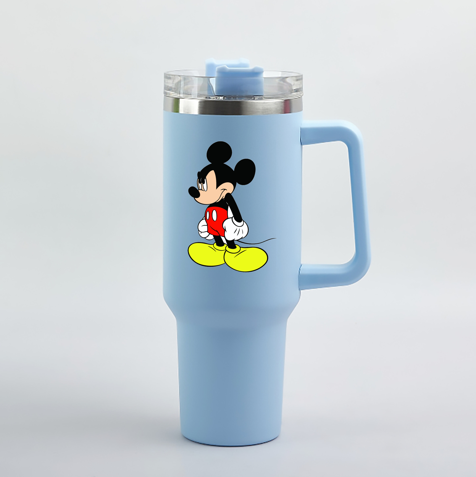（画像用） ミッキーマウス Mickey Mouse 1200mL車用タンブラー（カラープリント）
