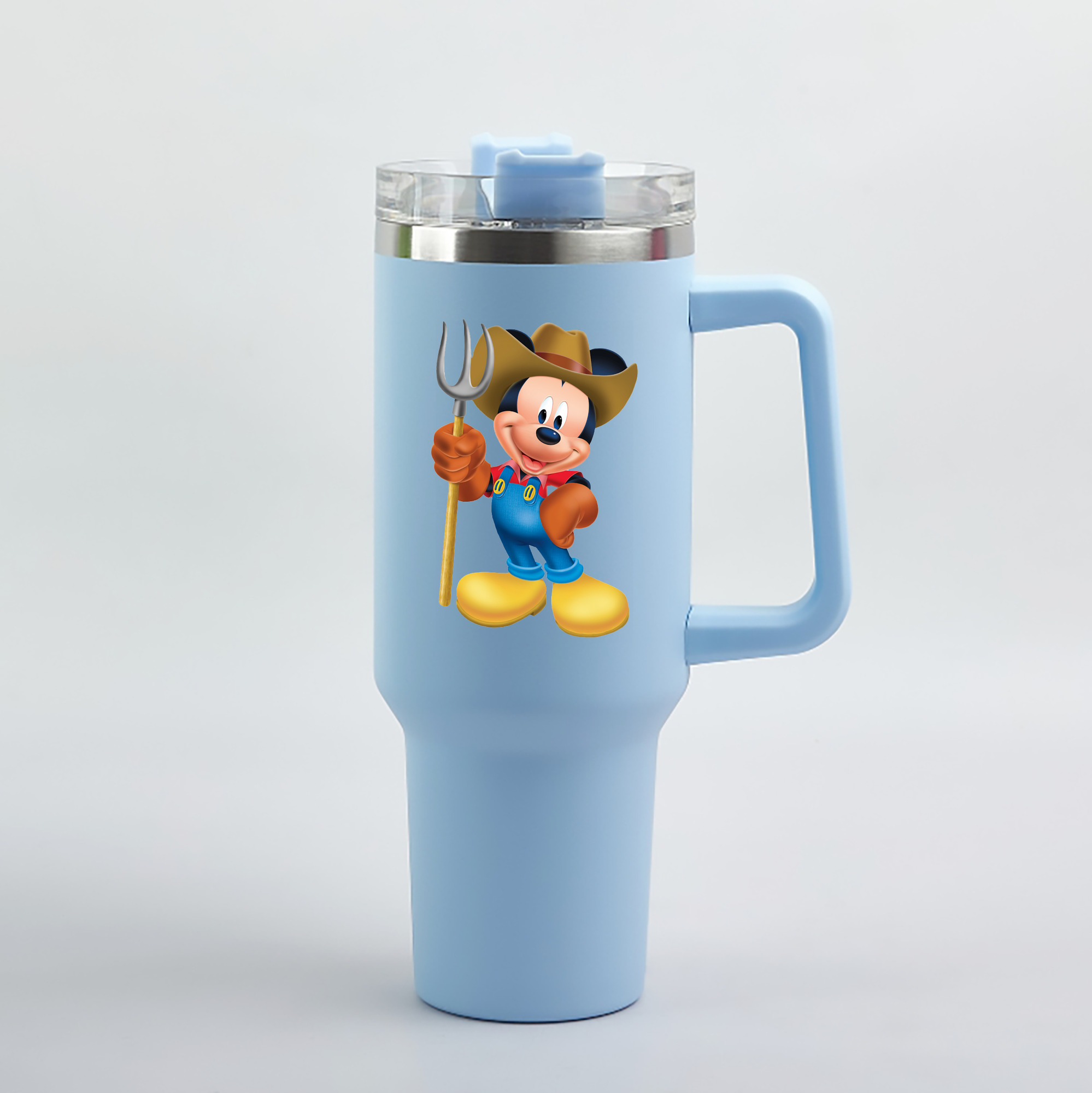 （画像用） ミッキーマウス Mickey Mouse 1200mL車用タンブラー（カラープリント）