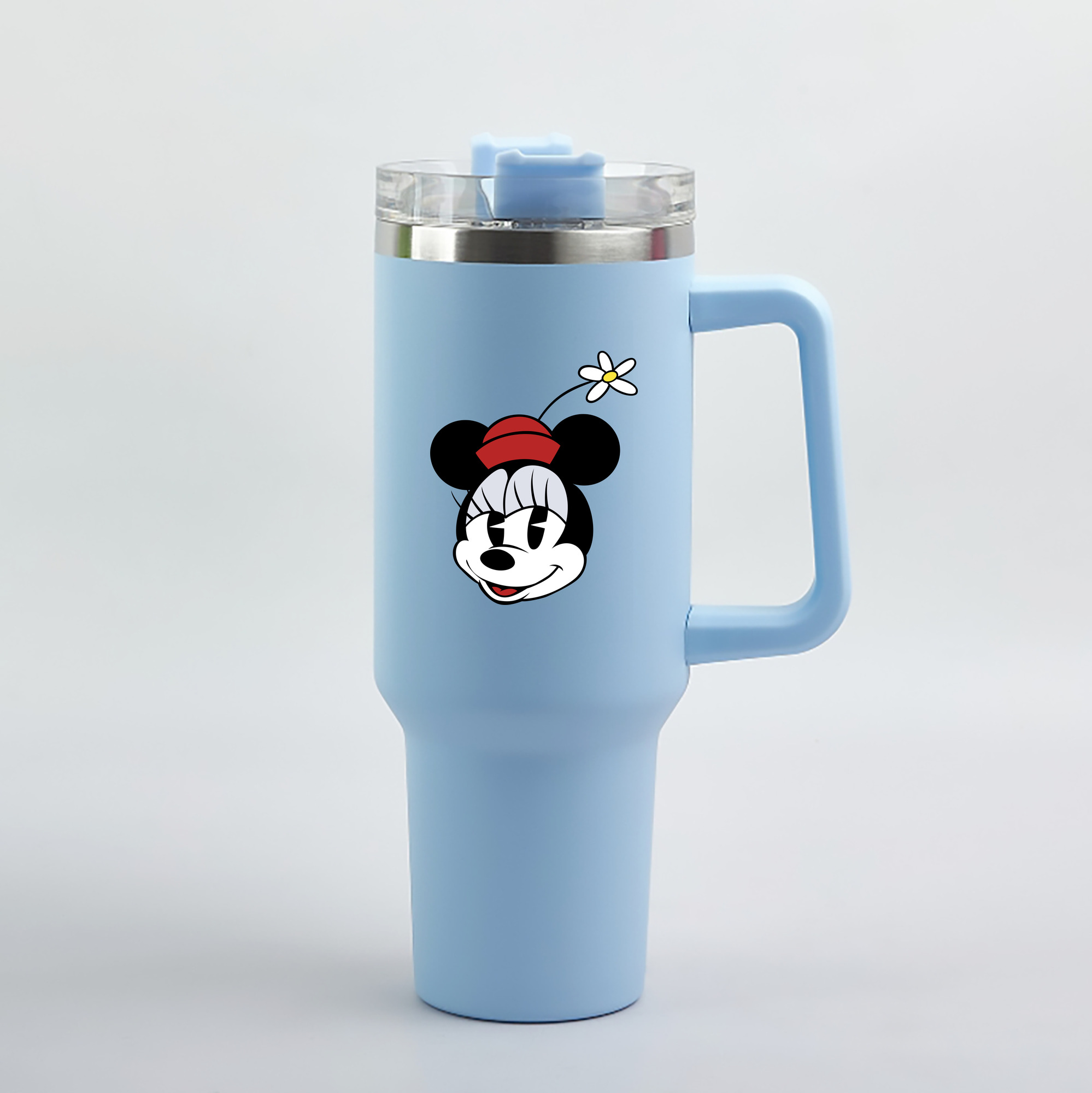 （画像用） ミッキーマウス Mickey Mouse 1200mL車用タンブラー（カラープリント）