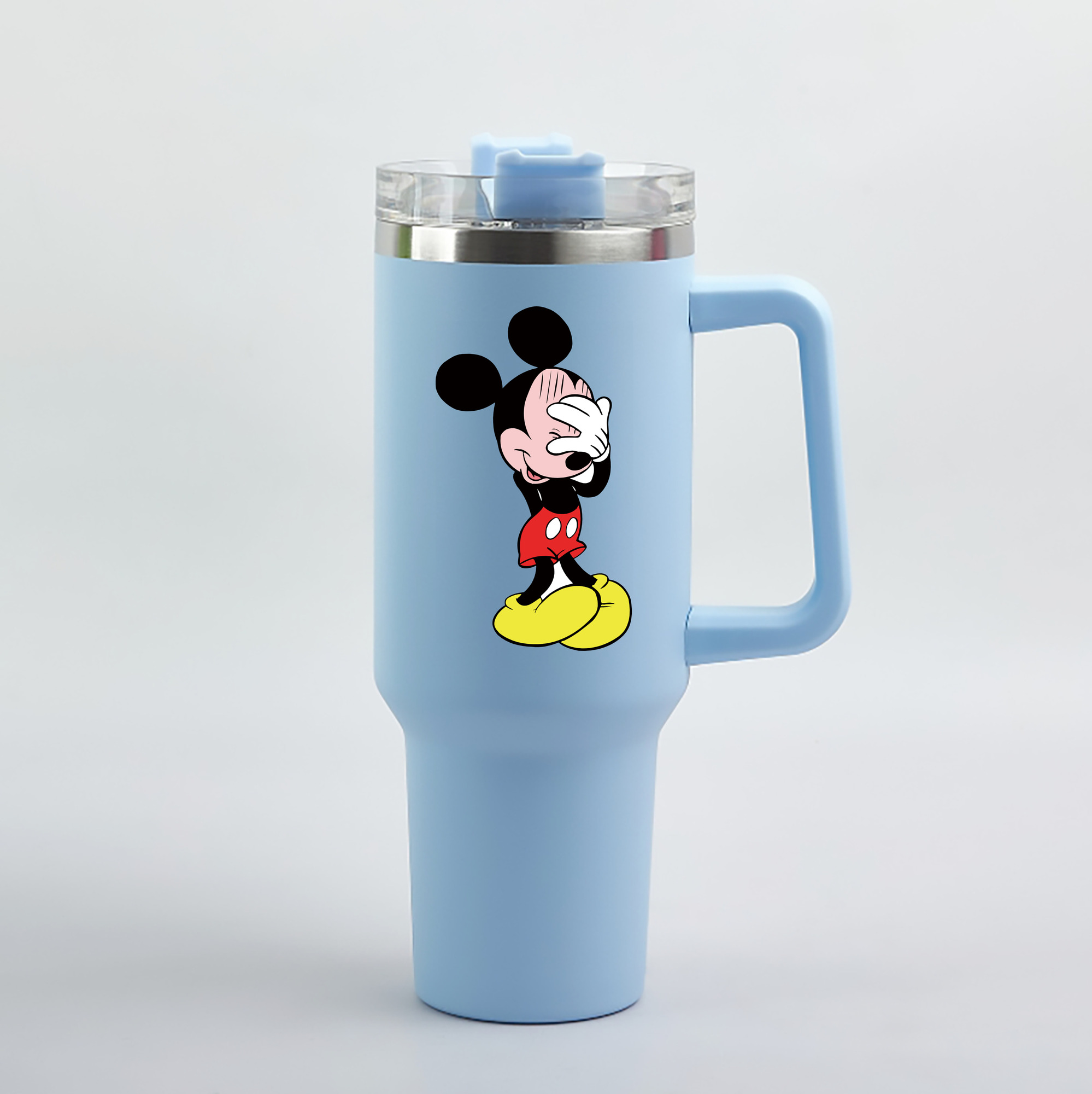 （画像用） ミッキーマウス Mickey Mouse 1200mL車用タンブラー（カラープリント）