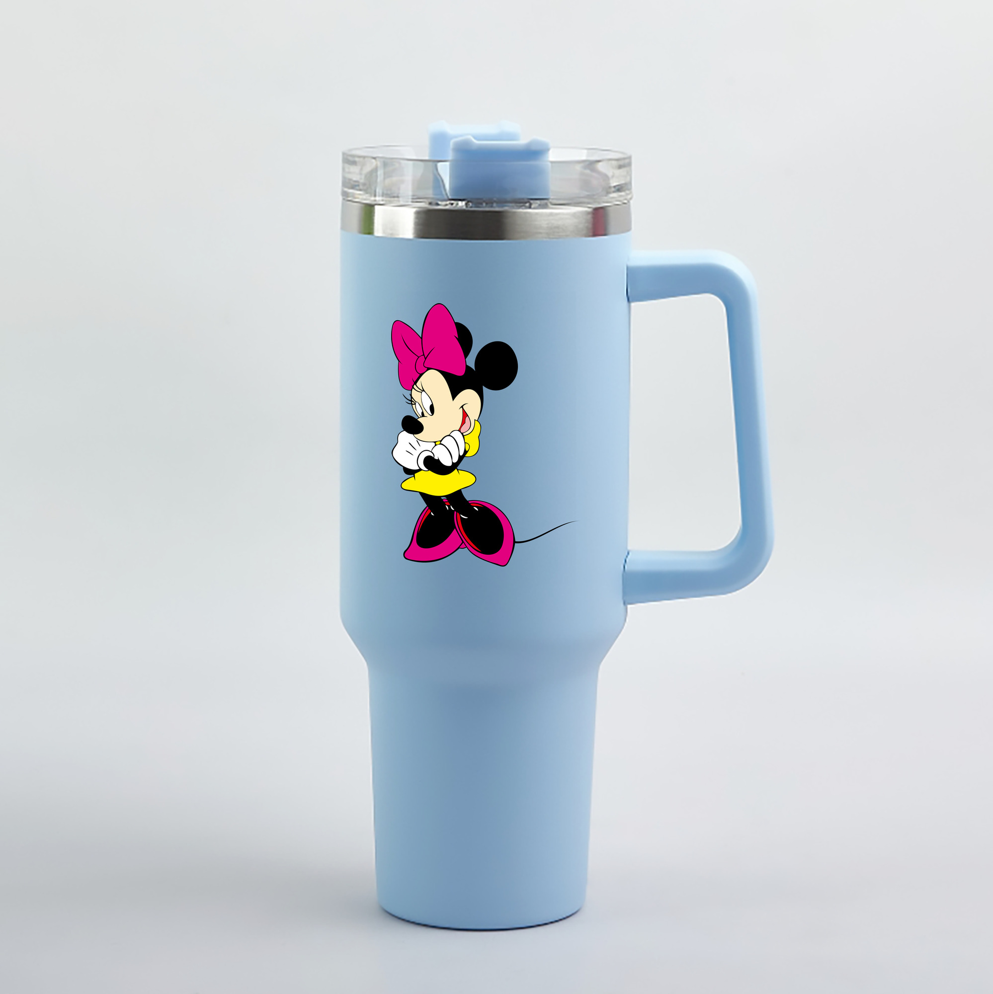 （画像用） ミッキーマウス Mickey Mouse 1200mL車用タンブラー（カラープリント）