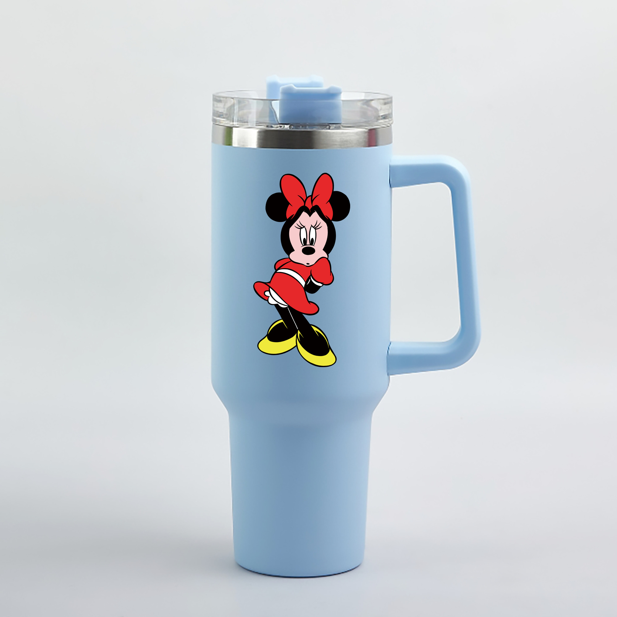 （画像用） ミッキーマウス Mickey Mouse 1200mL車用タンブラー（カラープリント）