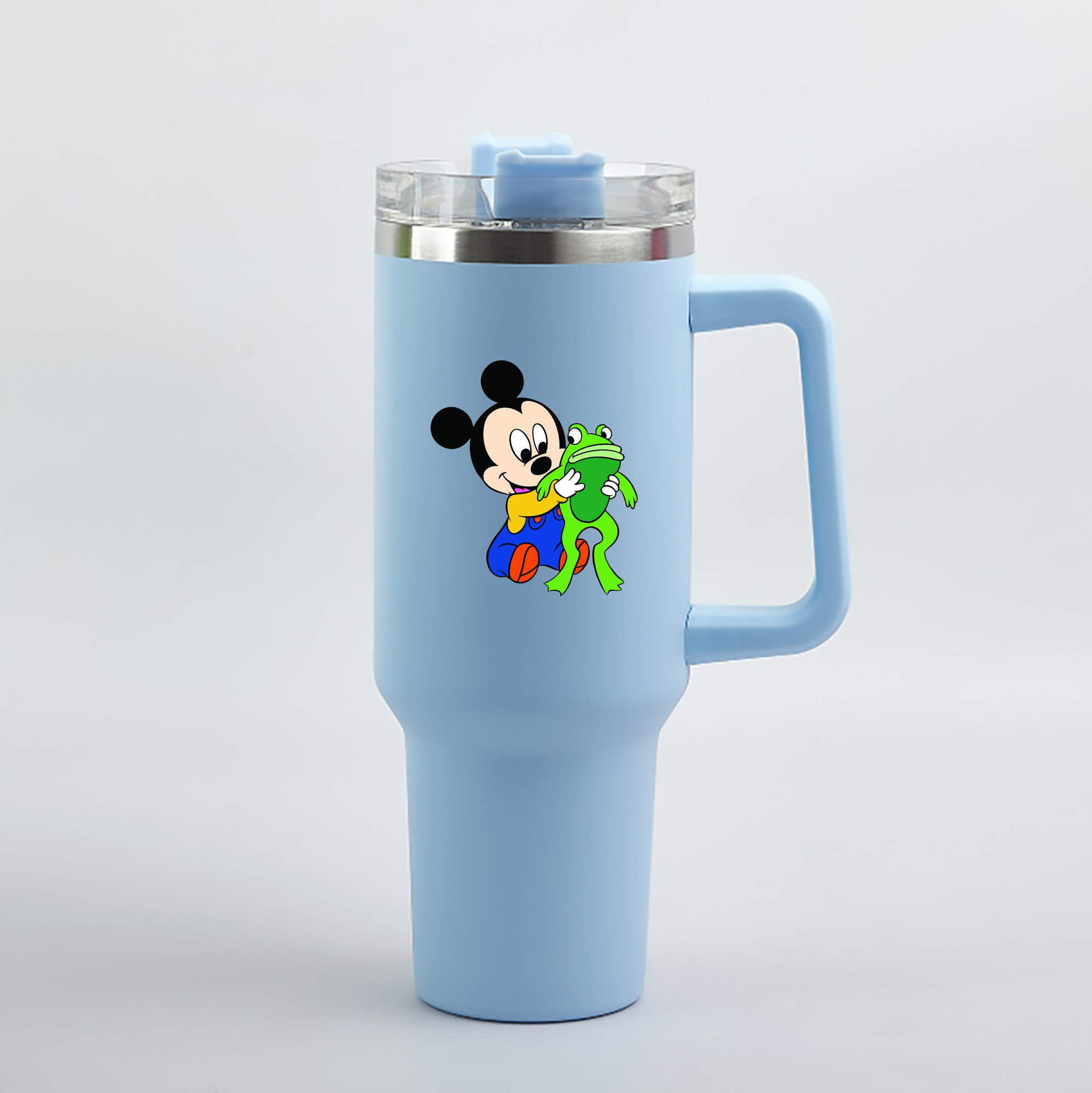 （画像用） ミッキーマウス Mickey Mouse 1200mL車用タンブラー（カラープリント）