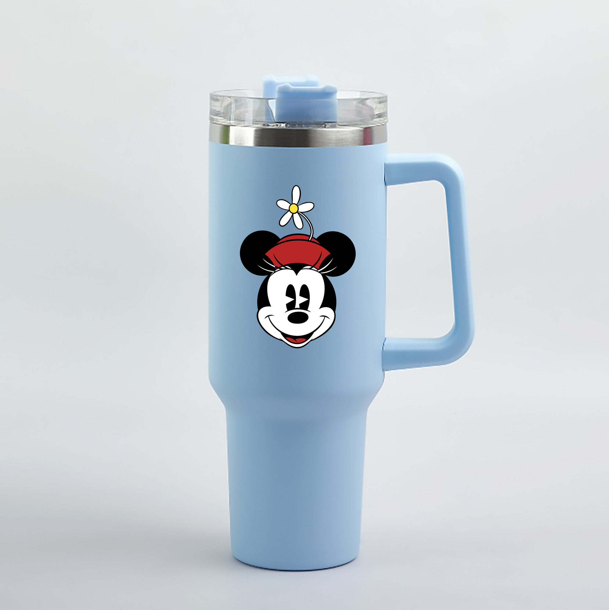 （画像用） ミッキーマウス Mickey Mouse 1200mL車用タンブラー（カラープリント）