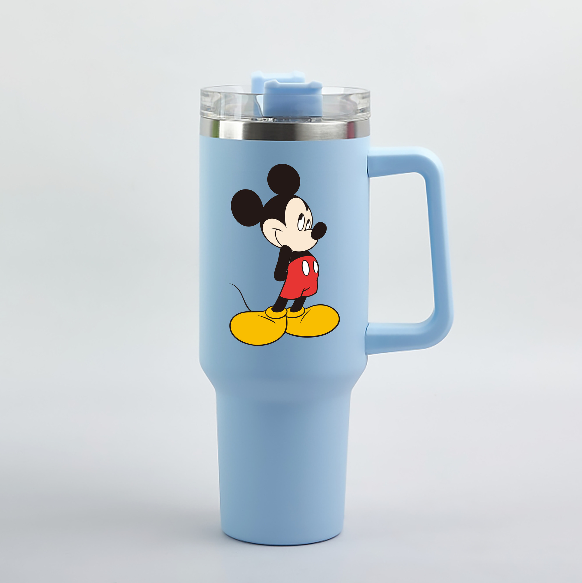 （画像用） ミッキーマウス Mickey Mouse 1200mL車用タンブラー（カラープリント）