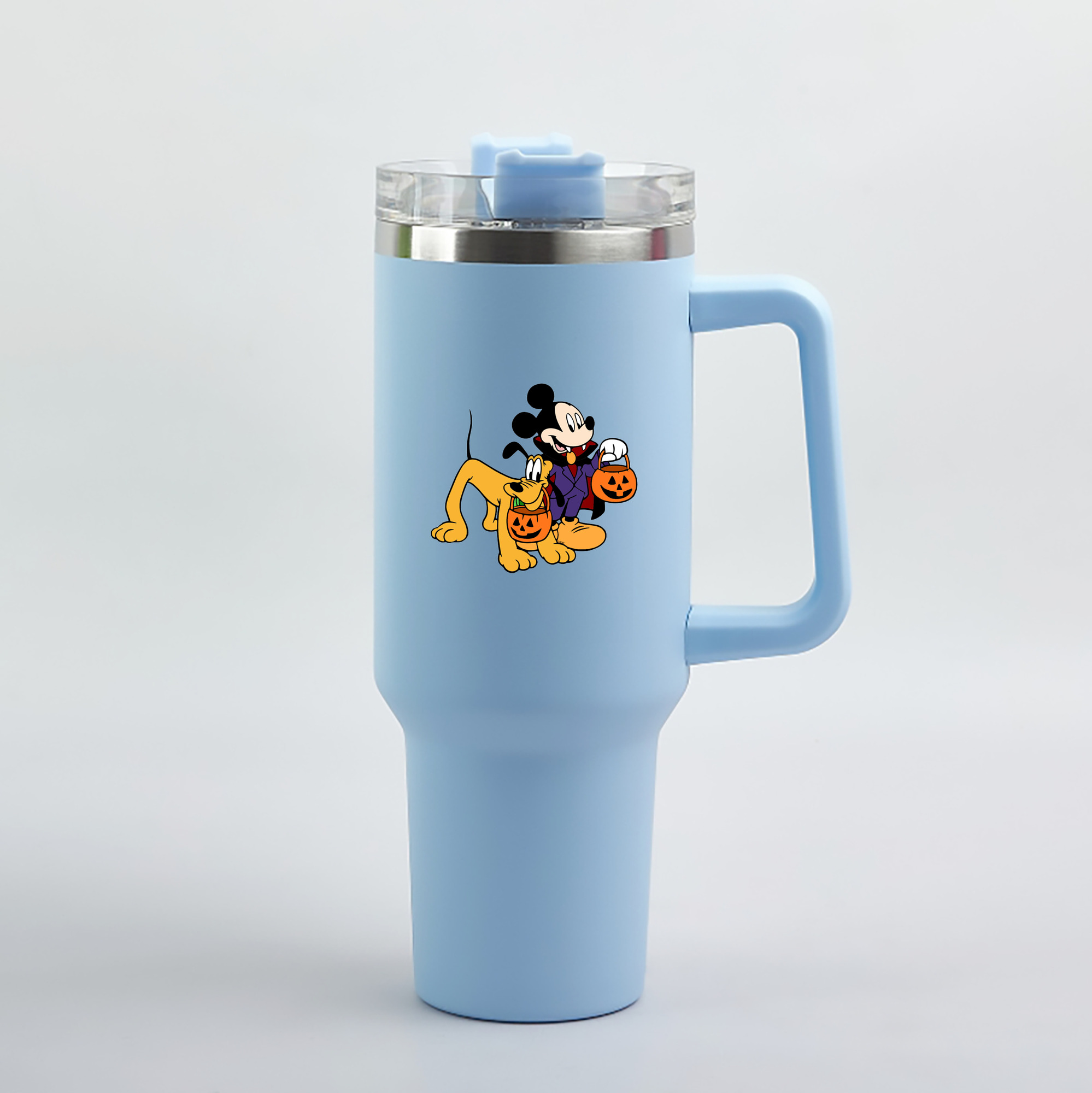 （画像用） ミッキーマウス Mickey Mouse 1200mL車用タンブラー（カラープリント）