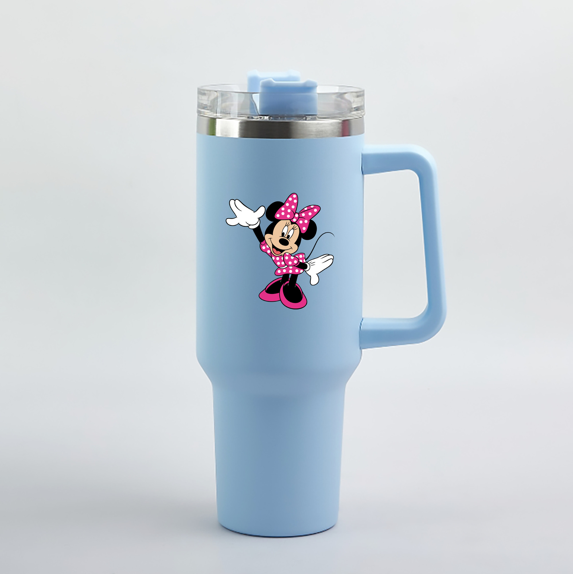 （画像用） ミッキーマウス Mickey Mouse 1200mL車用タンブラー（カラープリント）
