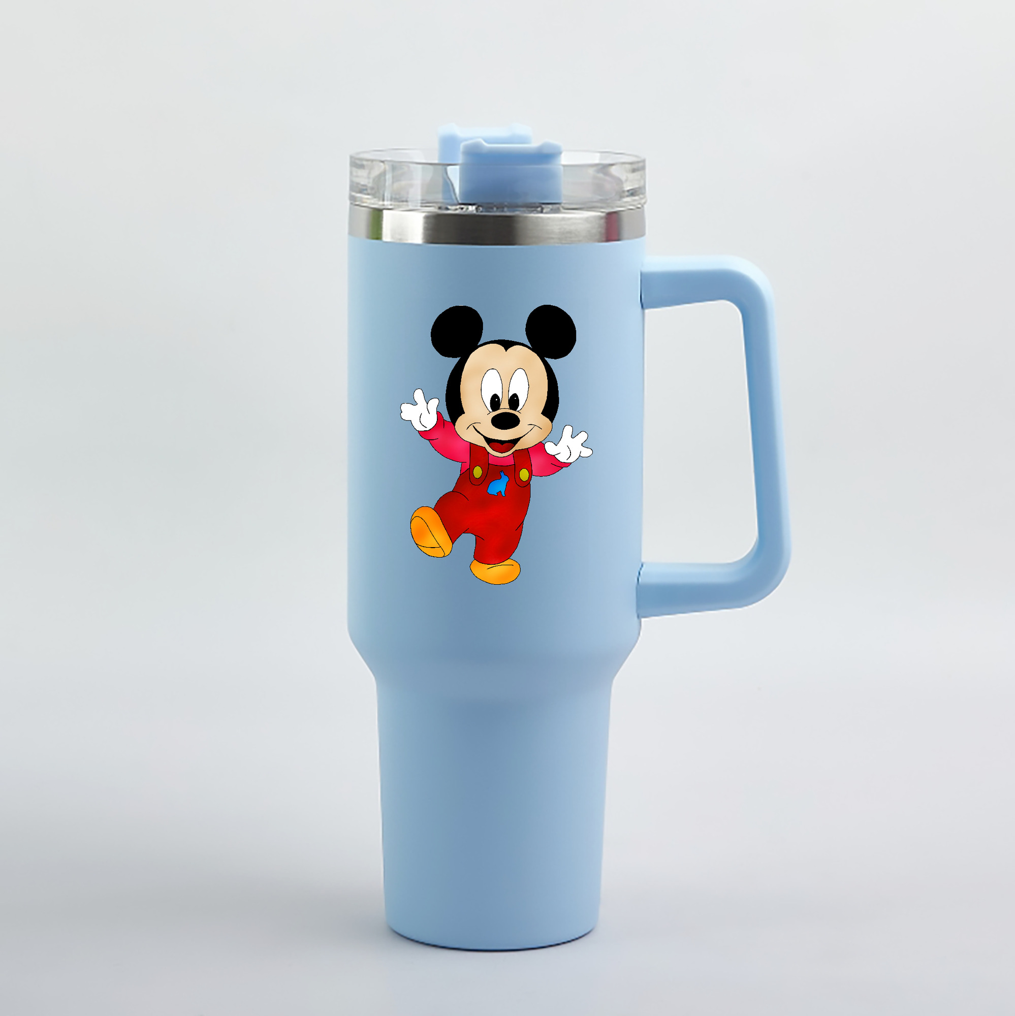 （画像用） ミッキーマウス Mickey Mouse 1200mL車用タンブラー（カラープリント）