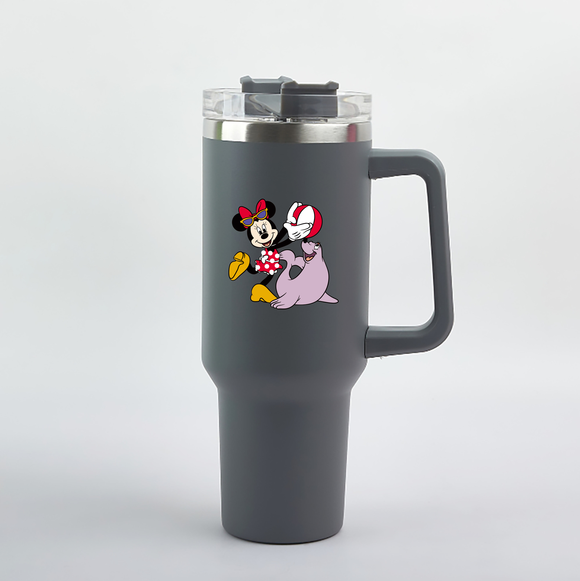 （画像用） ミッキーマウス Mickey Mouse 1200mL車用タンブラー（カラープリント）