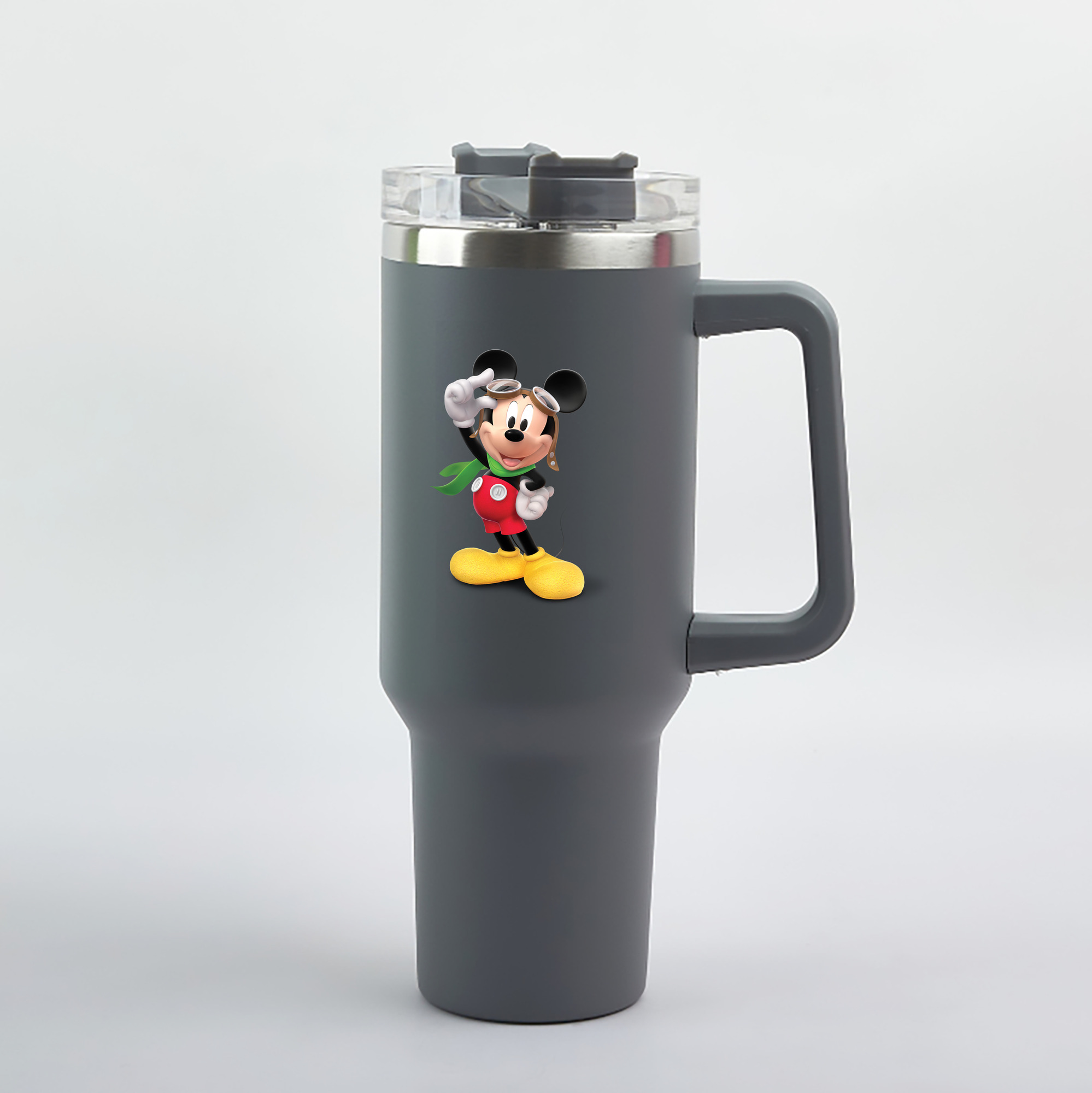 （画像用） ミッキーマウス Mickey Mouse 1200mL車用タンブラー（カラープリント）