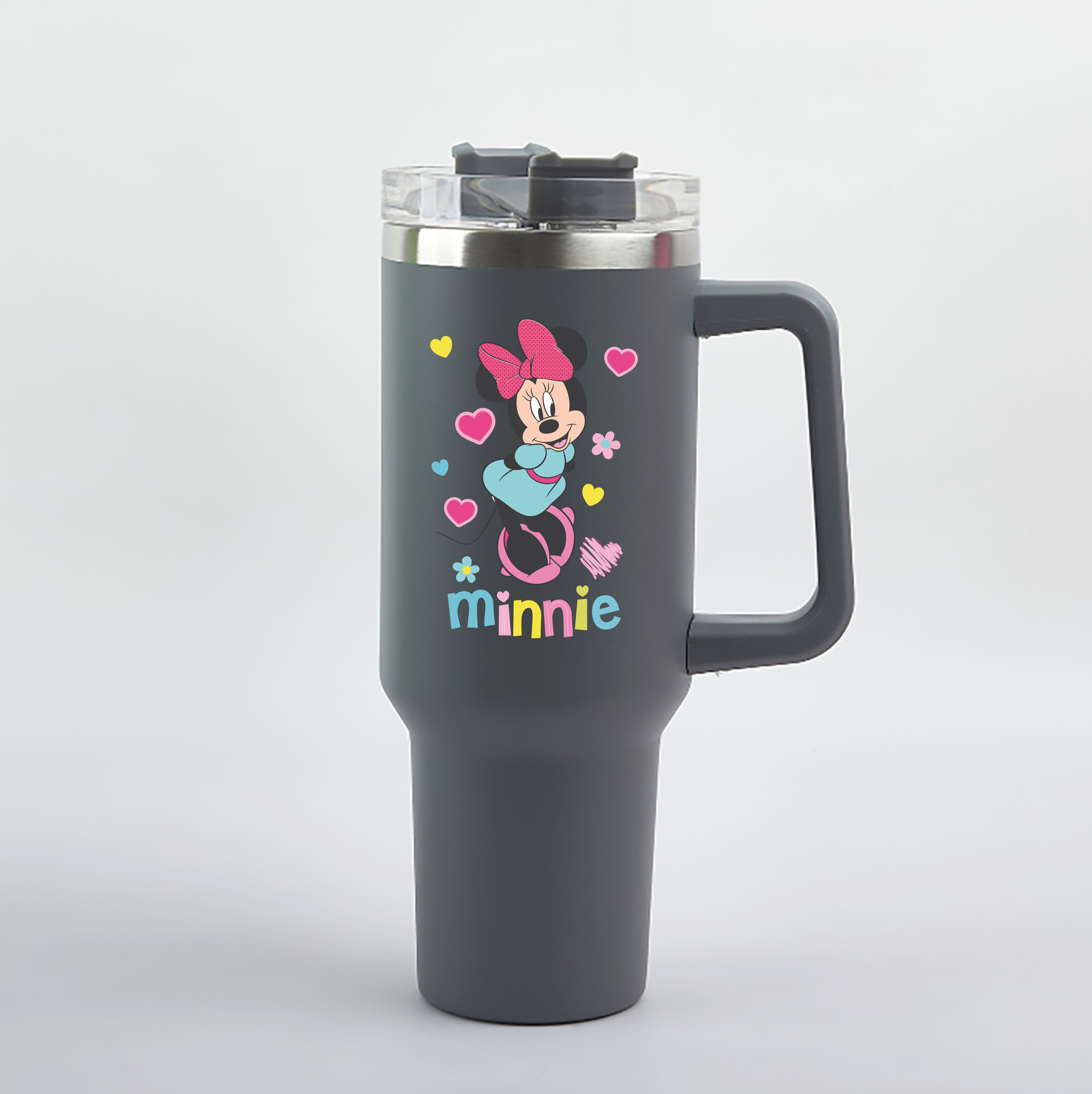 （画像用） ミッキーマウス Mickey Mouse 1200mL車用タンブラー（カラープリント）