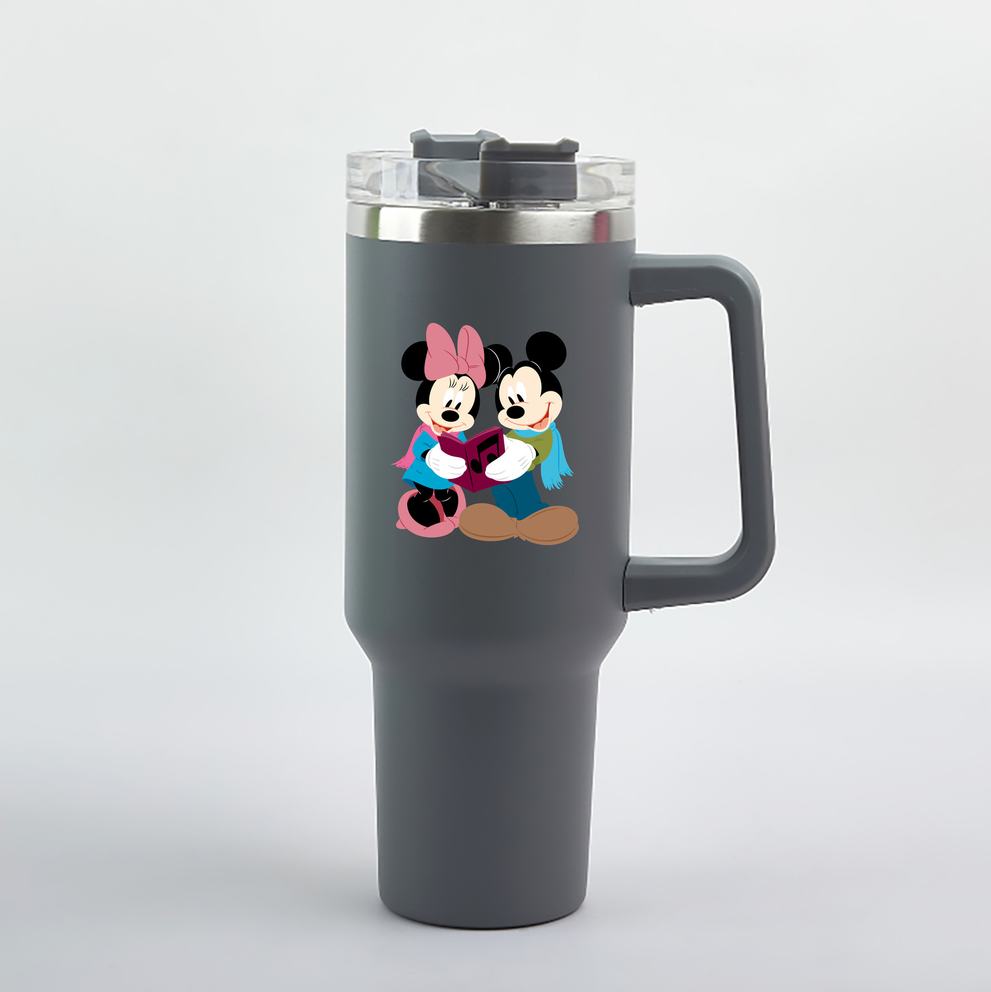 （画像用） ミッキーマウス Mickey Mouse 1200mL車用タンブラー（カラープリント）