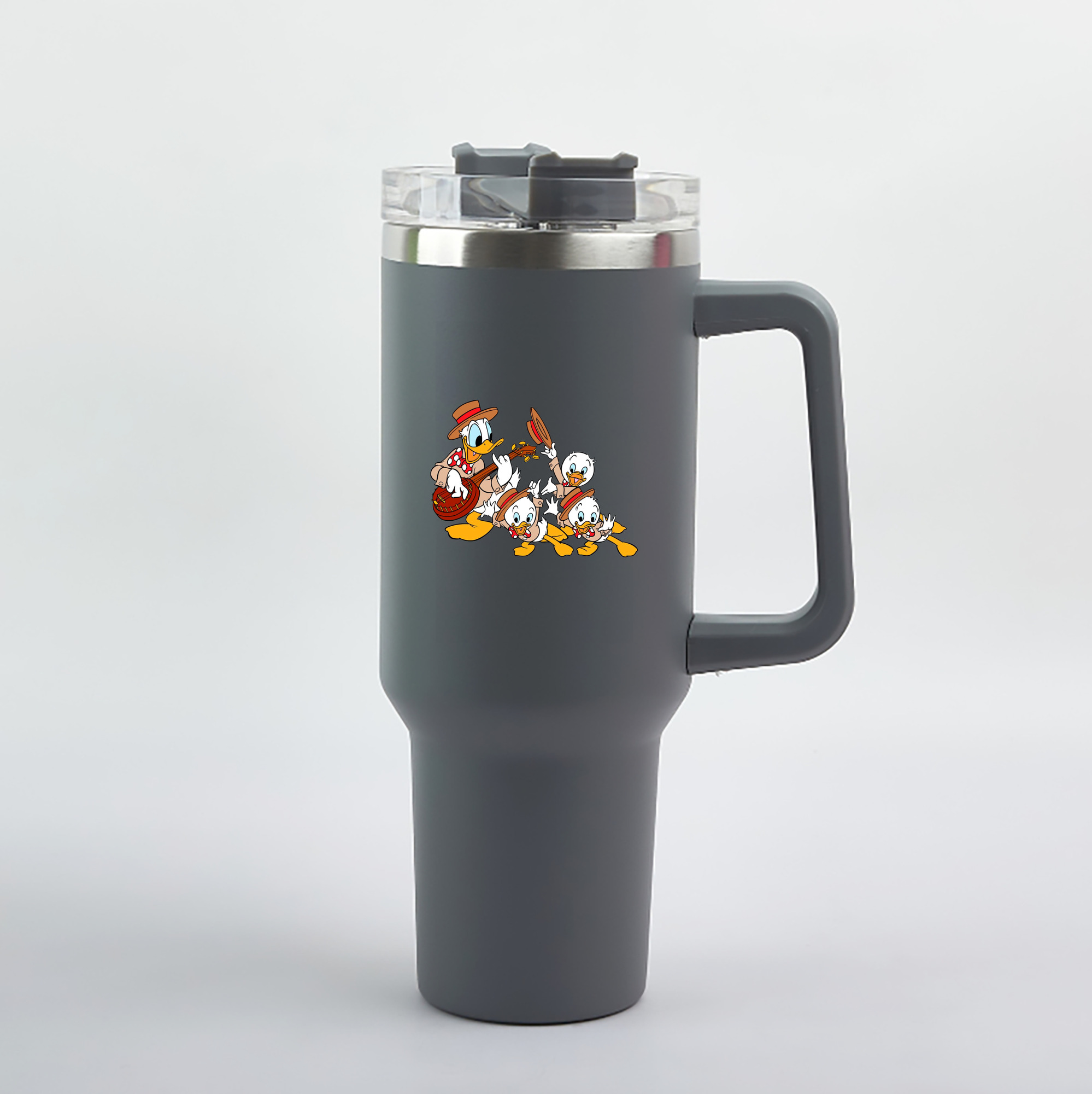（画像用） ミッキーマウス Mickey Mouse 1200mL車用タンブラー（カラープリント）