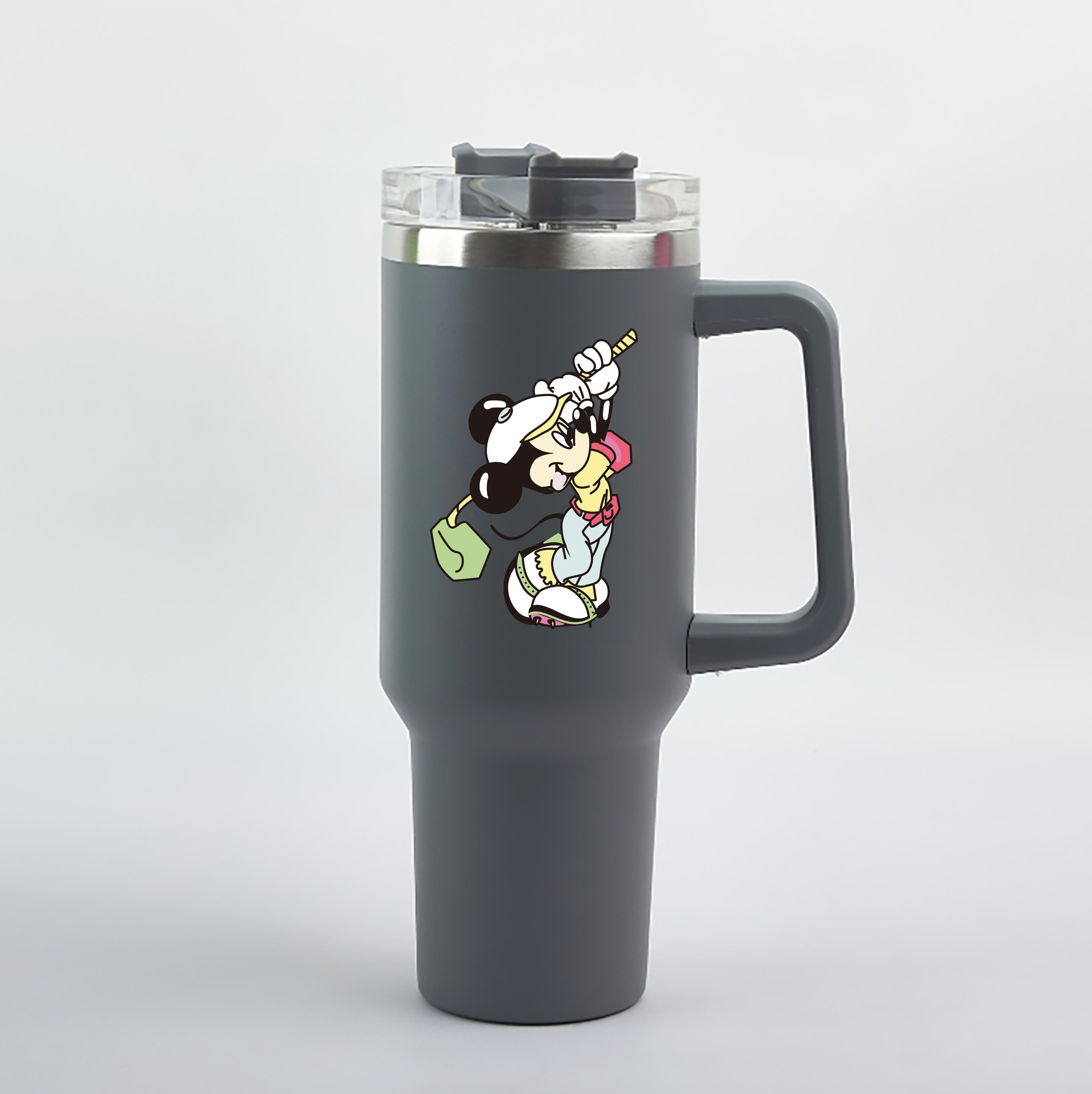 （画像用） ミッキーマウス Mickey Mouse 1200mL車用タンブラー（カラープリント）