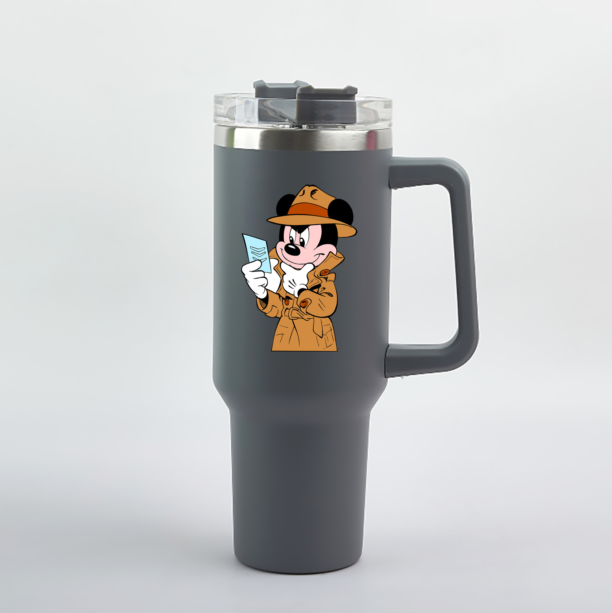 （画像用） ミッキーマウス Mickey Mouse 1200mL車用タンブラー（カラープリント）