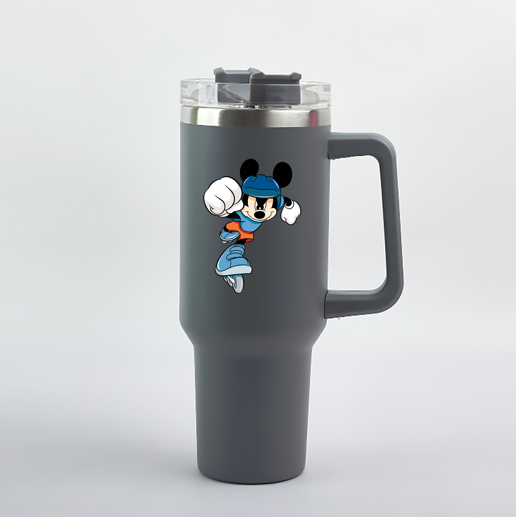 （画像用） ミッキーマウス Mickey Mouse 1200mL車用タンブラー（カラープリント）