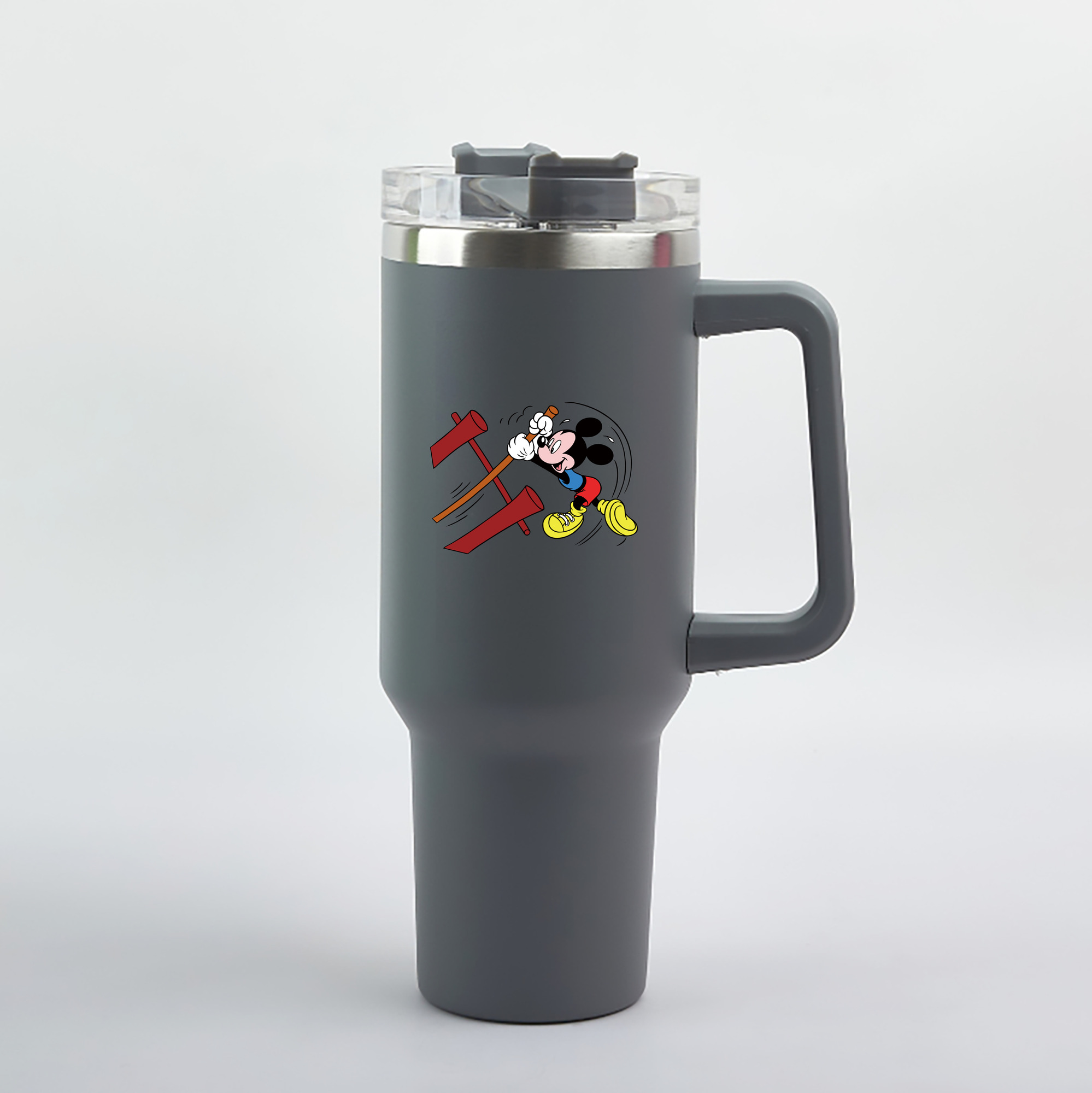 （画像用） ミッキーマウス Mickey Mouse 1200mL車用タンブラー（カラープリント）