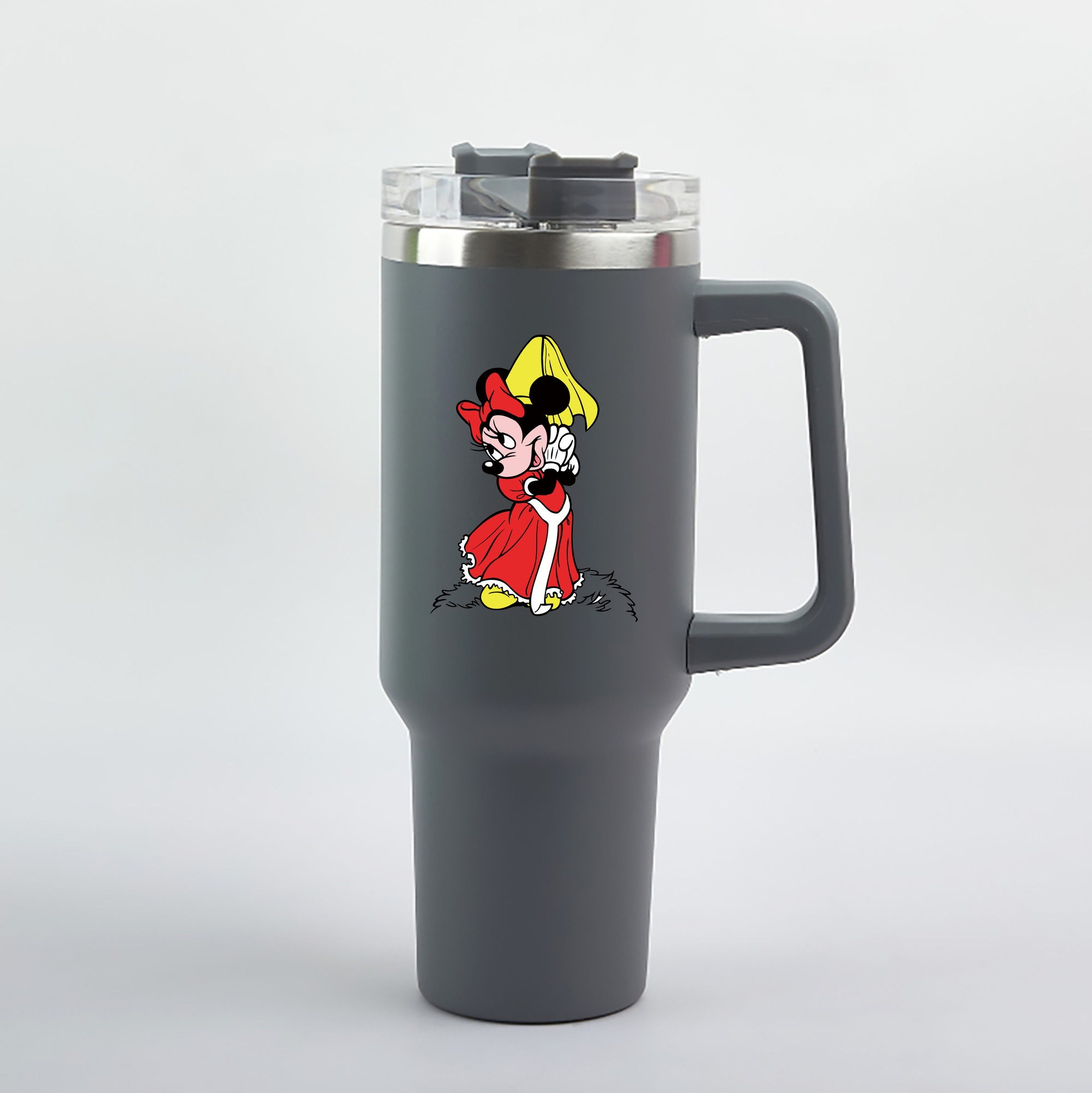 （画像用） ミッキーマウス Mickey Mouse 1200mL車用タンブラー（カラープリント）