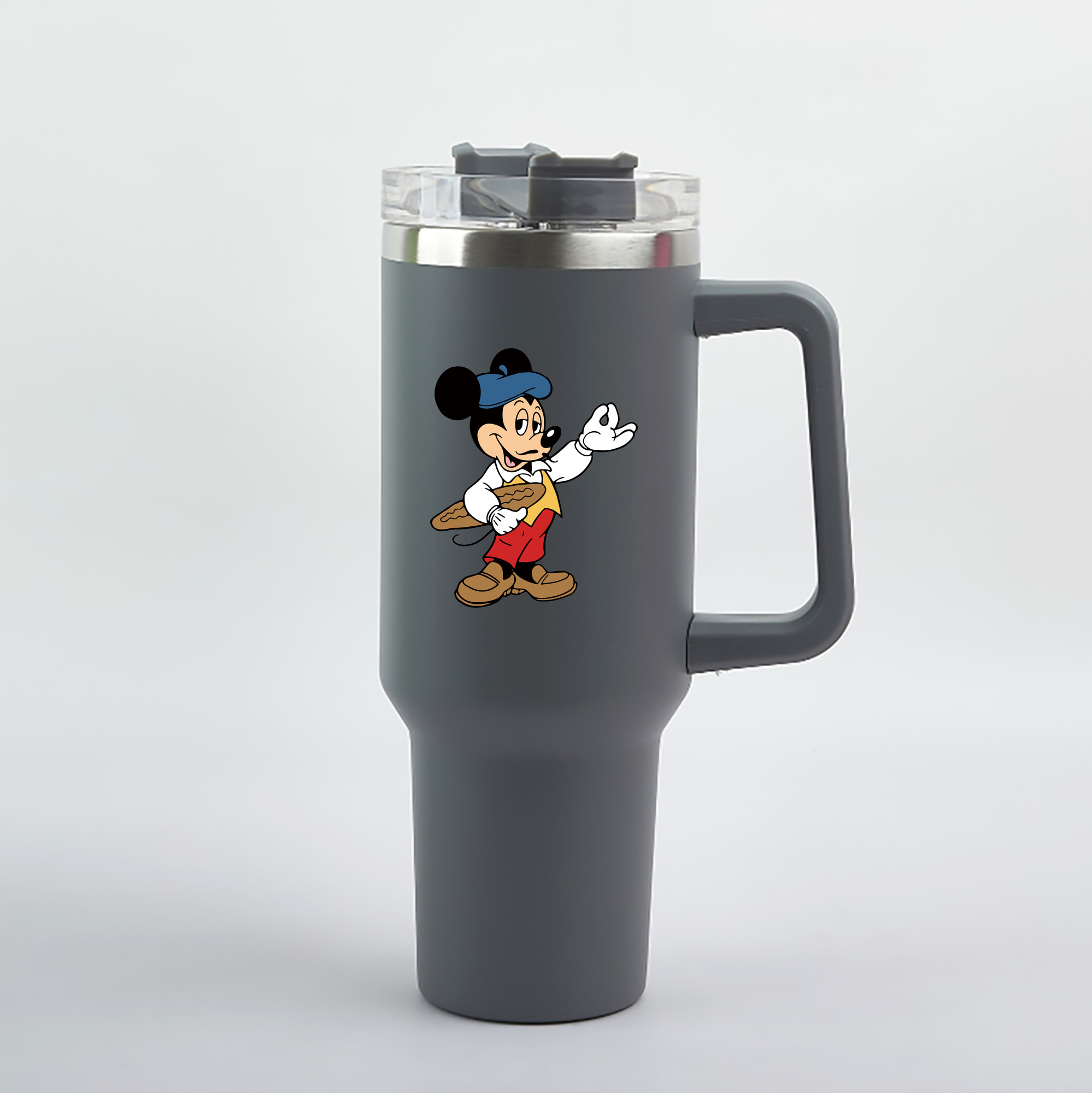 （画像用） ミッキーマウス Mickey Mouse 1200mL車用タンブラー（カラープリント）