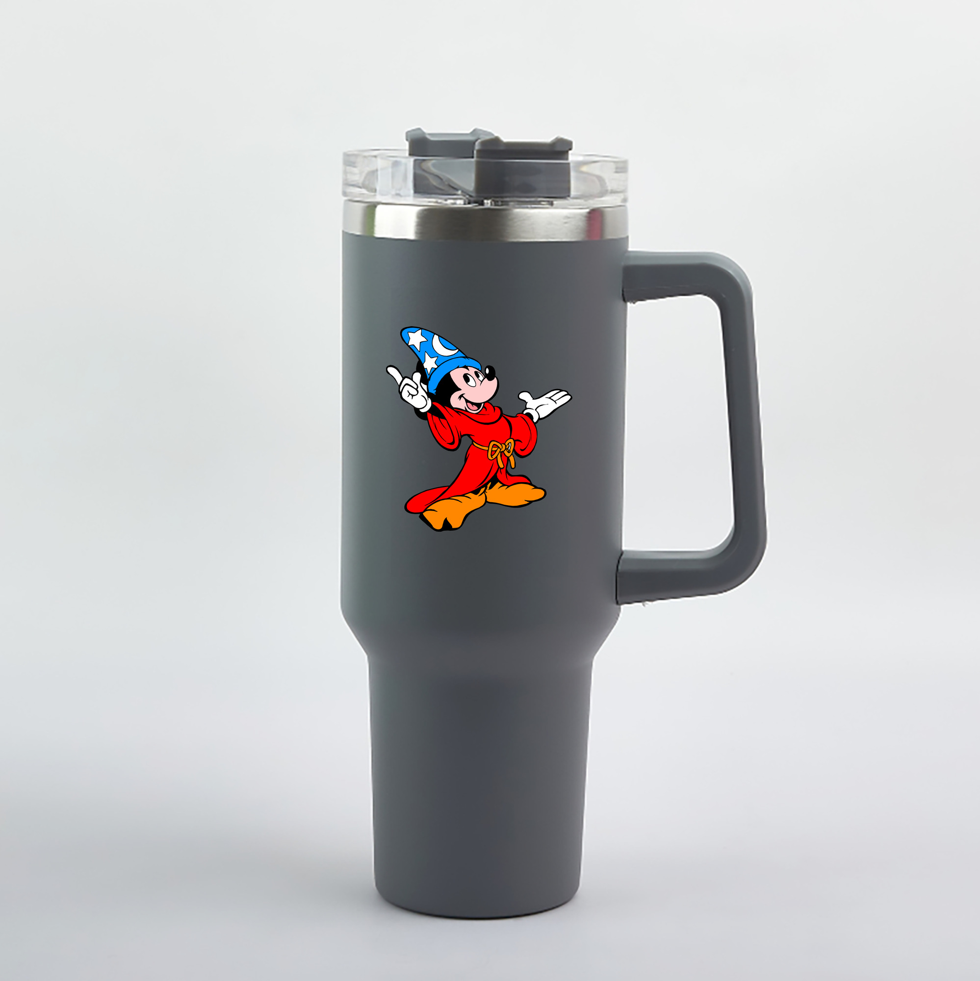 （画像用） ミッキーマウス Mickey Mouse 1200mL車用タンブラー（カラープリント）