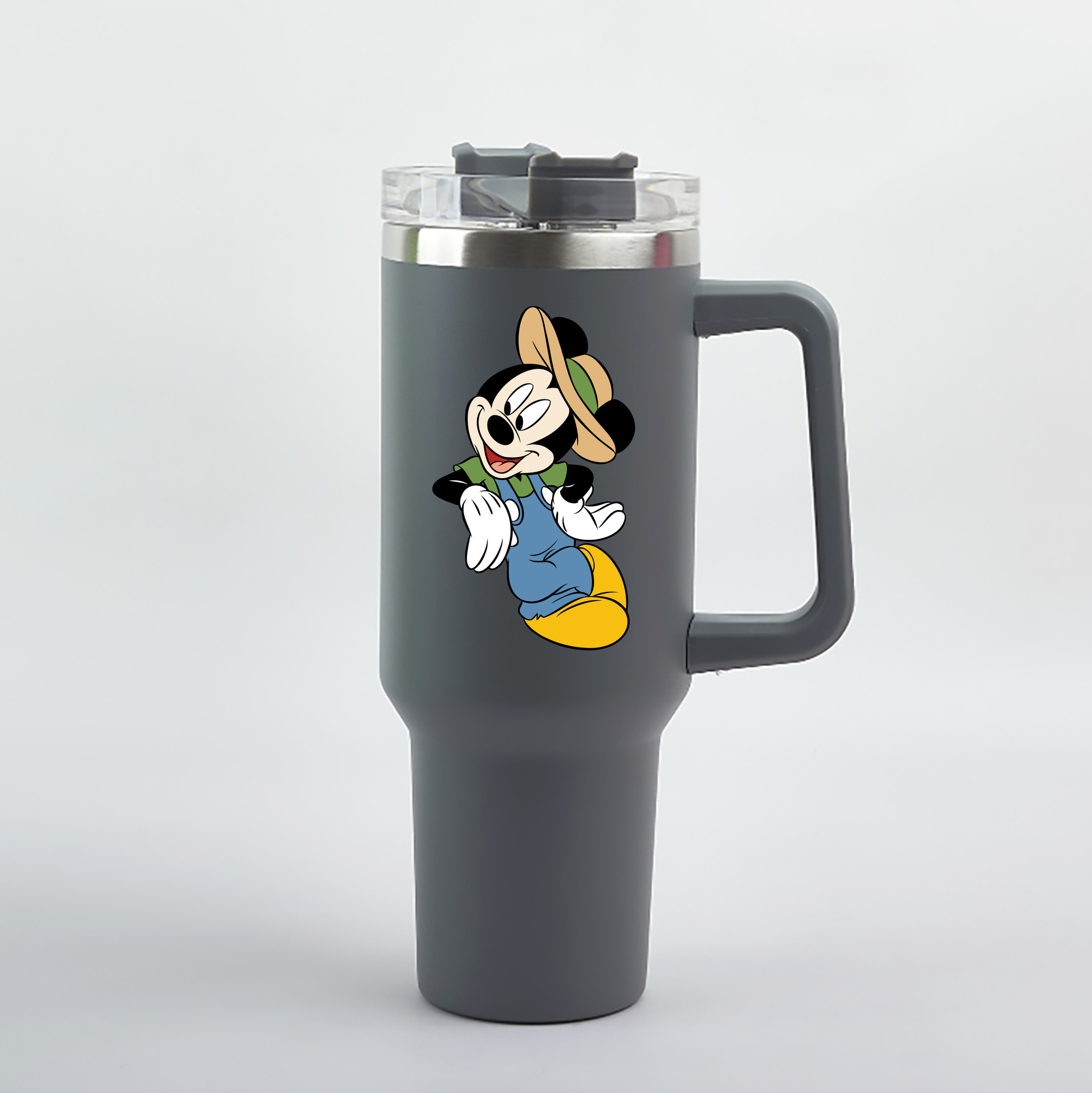 （画像用） ミッキーマウス Mickey Mouse 1200mL車用タンブラー（カラープリント）
