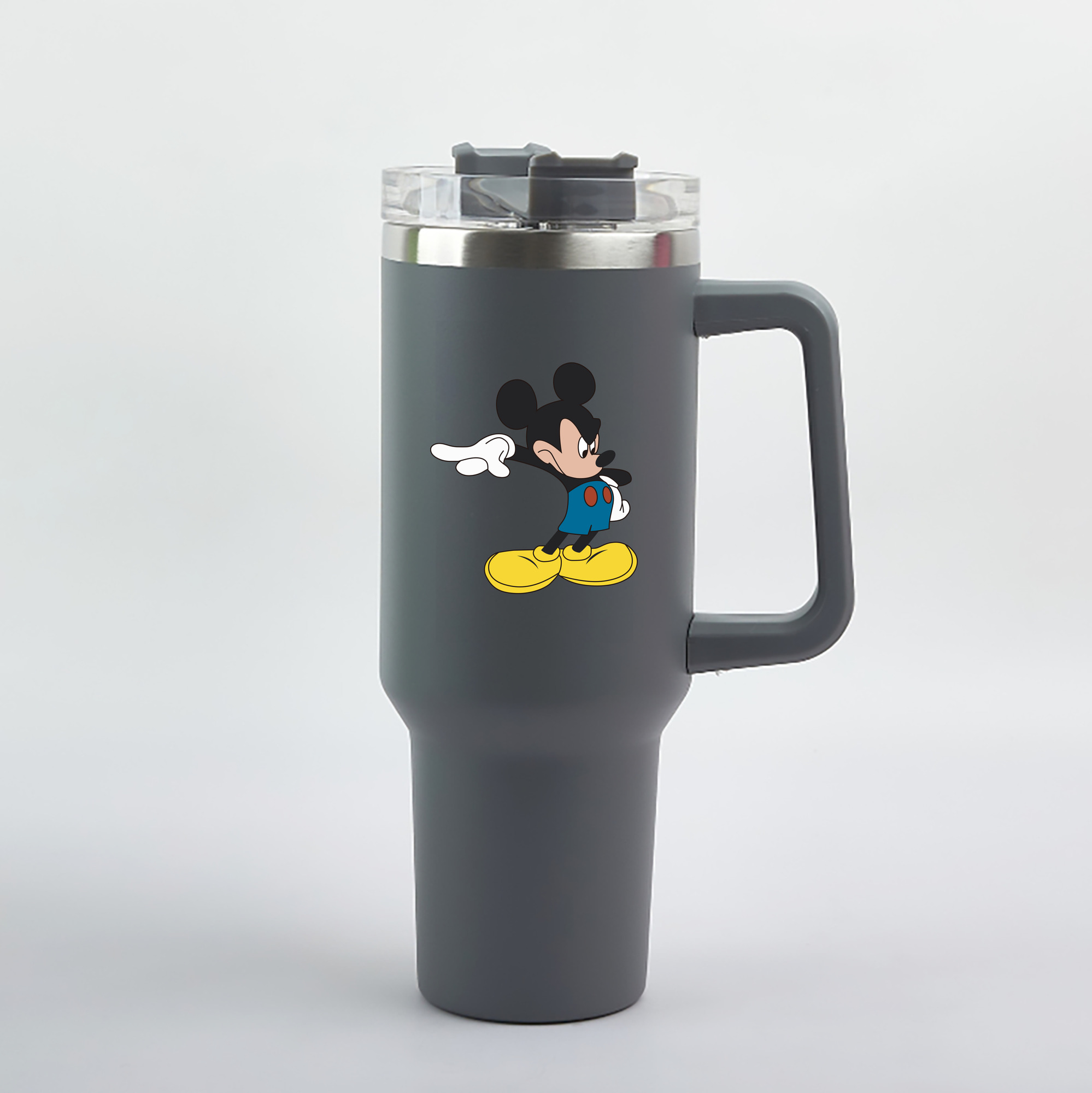 （画像用） ミッキーマウス Mickey Mouse 1200mL車用タンブラー（カラープリント）