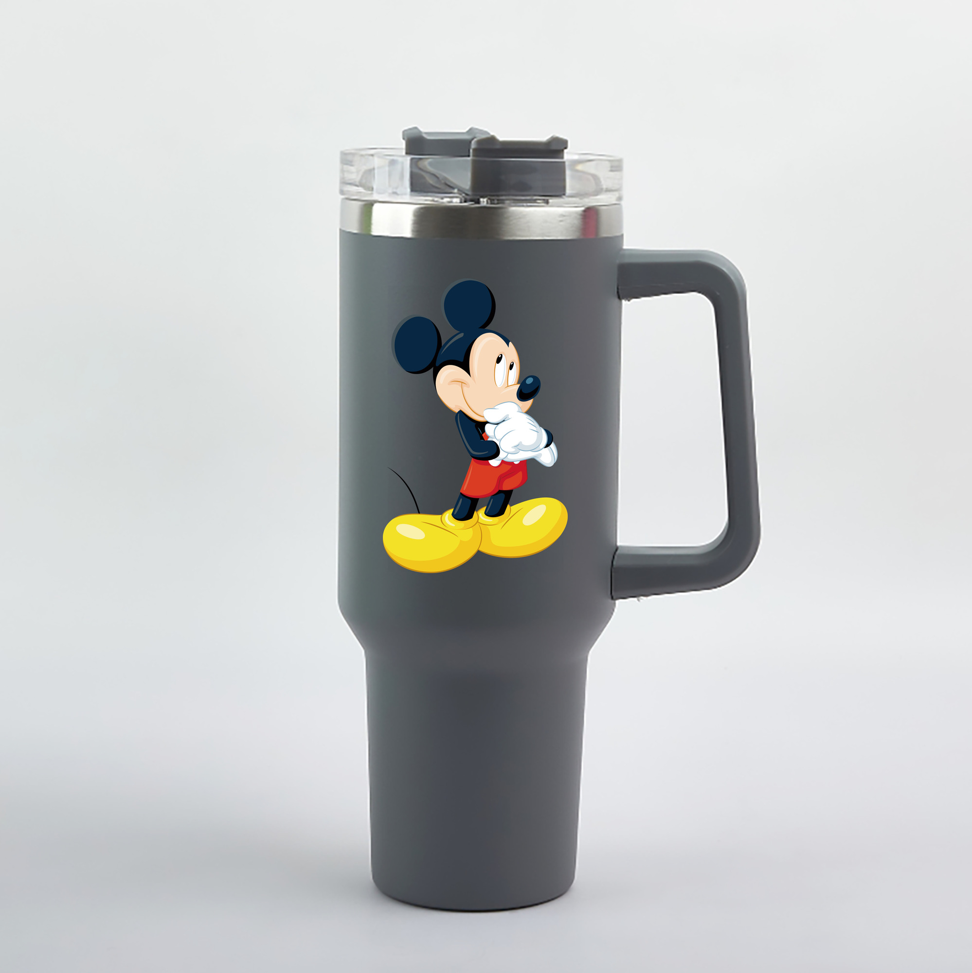 （画像用） ミッキーマウス Mickey Mouse 1200mL車用タンブラー（カラープリント）