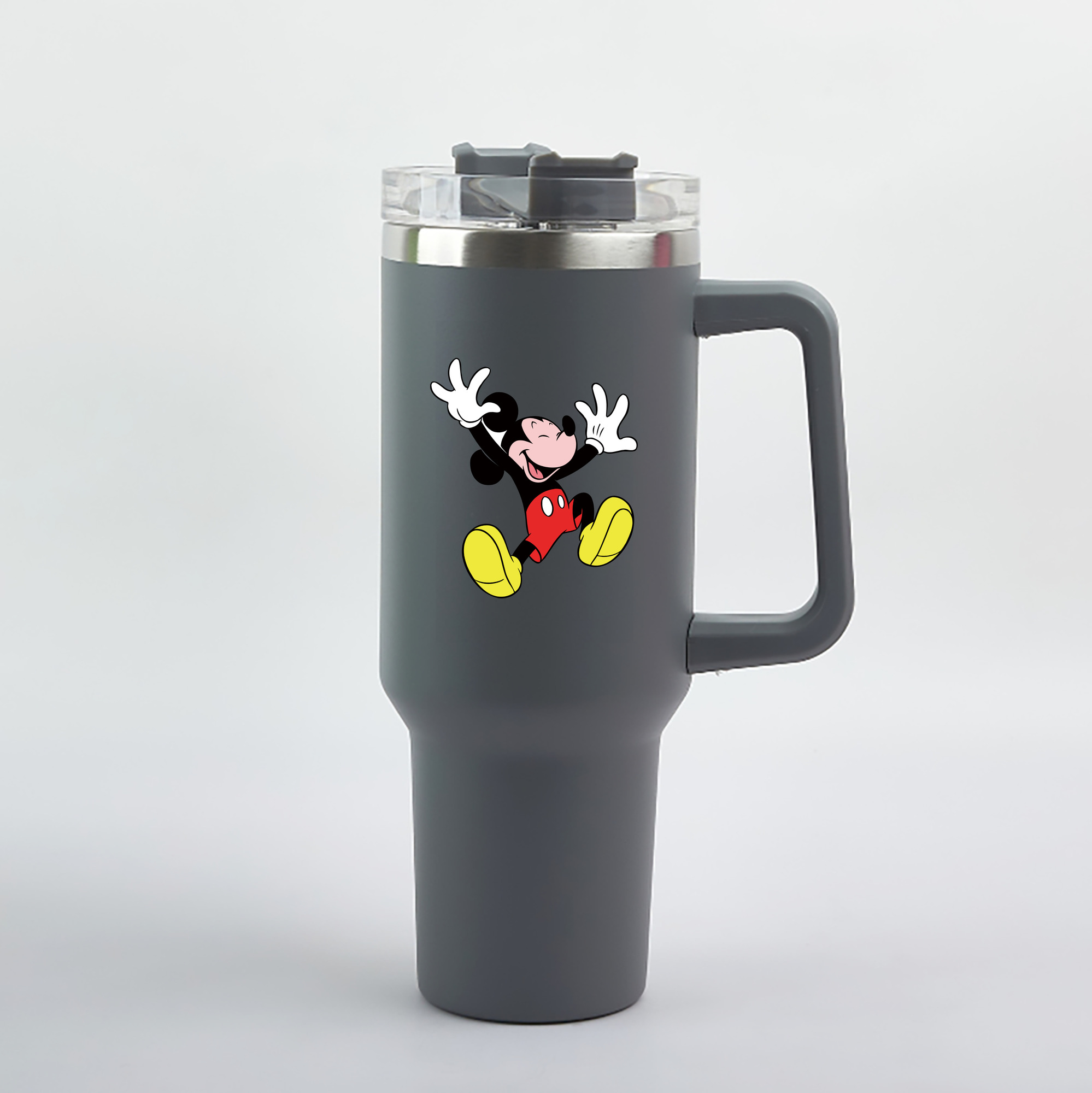 （画像用） ミッキーマウス Mickey Mouse 1200mL車用タンブラー（カラープリント）
