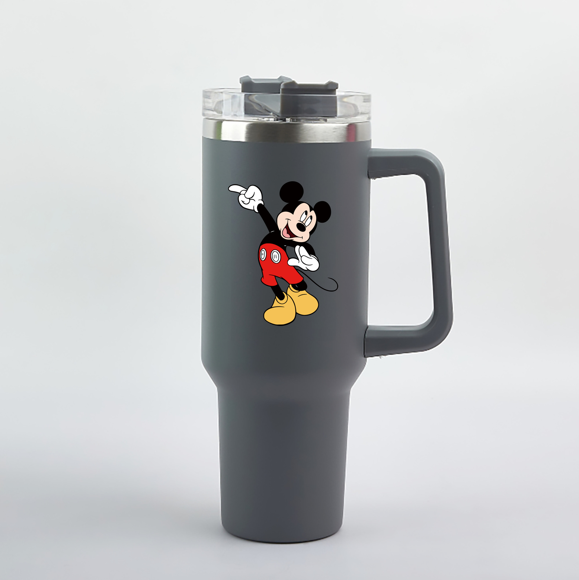 （画像用） ミッキーマウス Mickey Mouse 1200mL車用タンブラー（カラープリント）