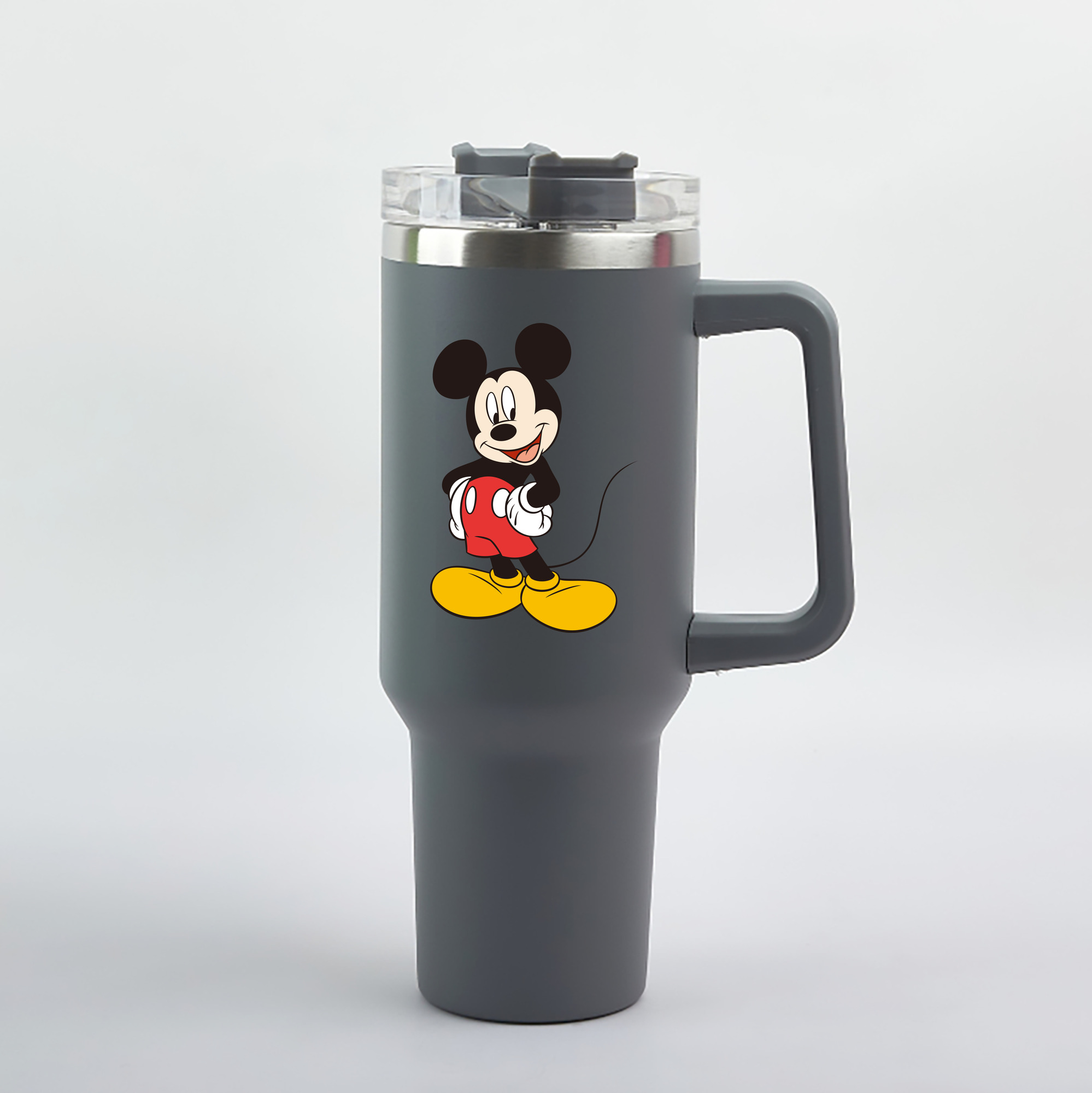 （画像用） ミッキーマウス Mickey Mouse 1200mL車用タンブラー（カラープリント）