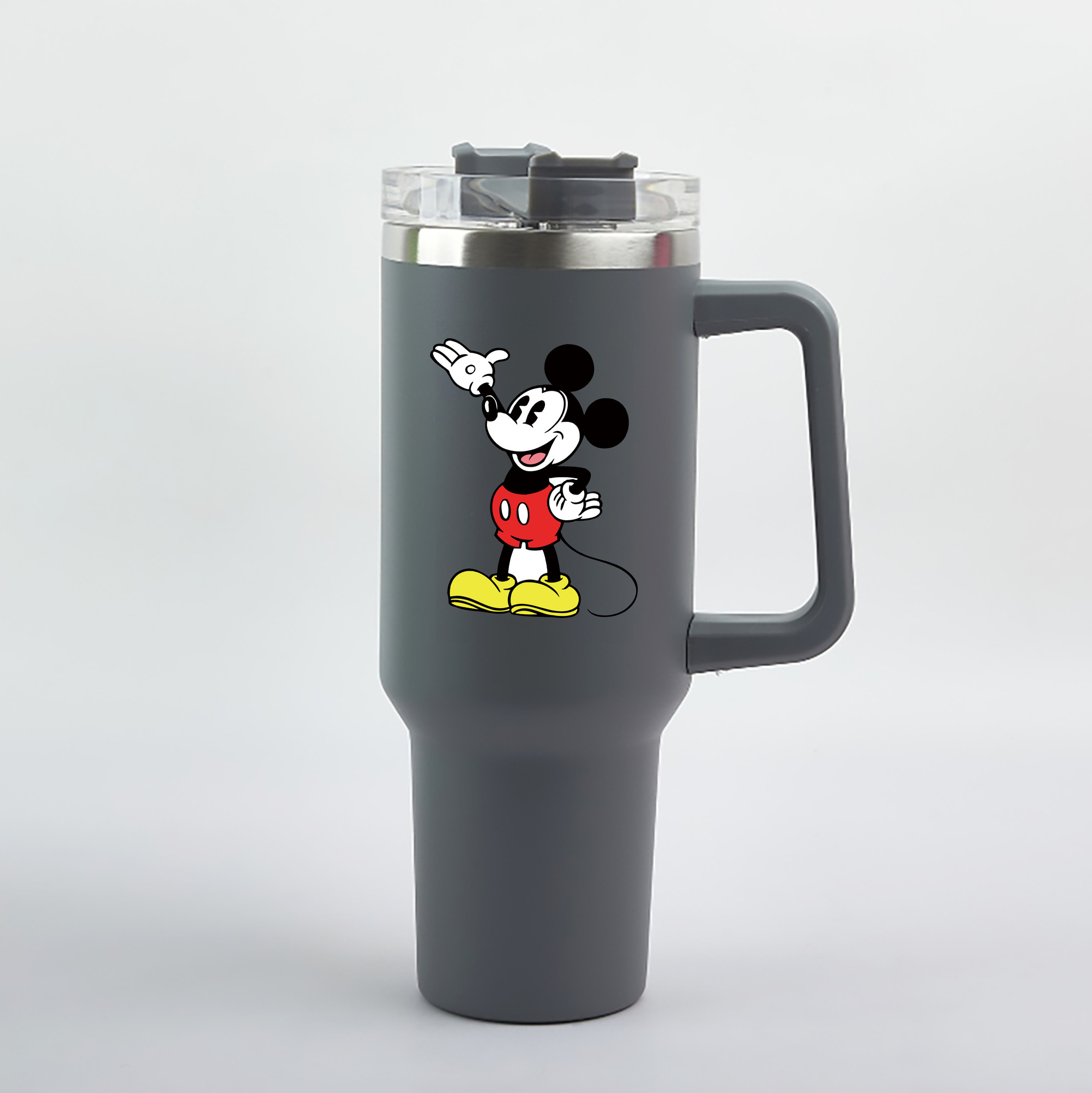 （画像用） ミッキーマウス Mickey Mouse 1200mL車用タンブラー（カラープリント）