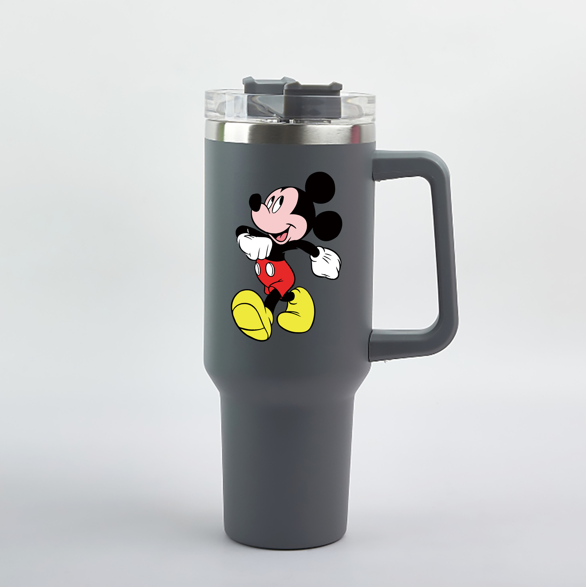 （画像用） ミッキーマウス Mickey Mouse 1200mL車用タンブラー（カラープリント）