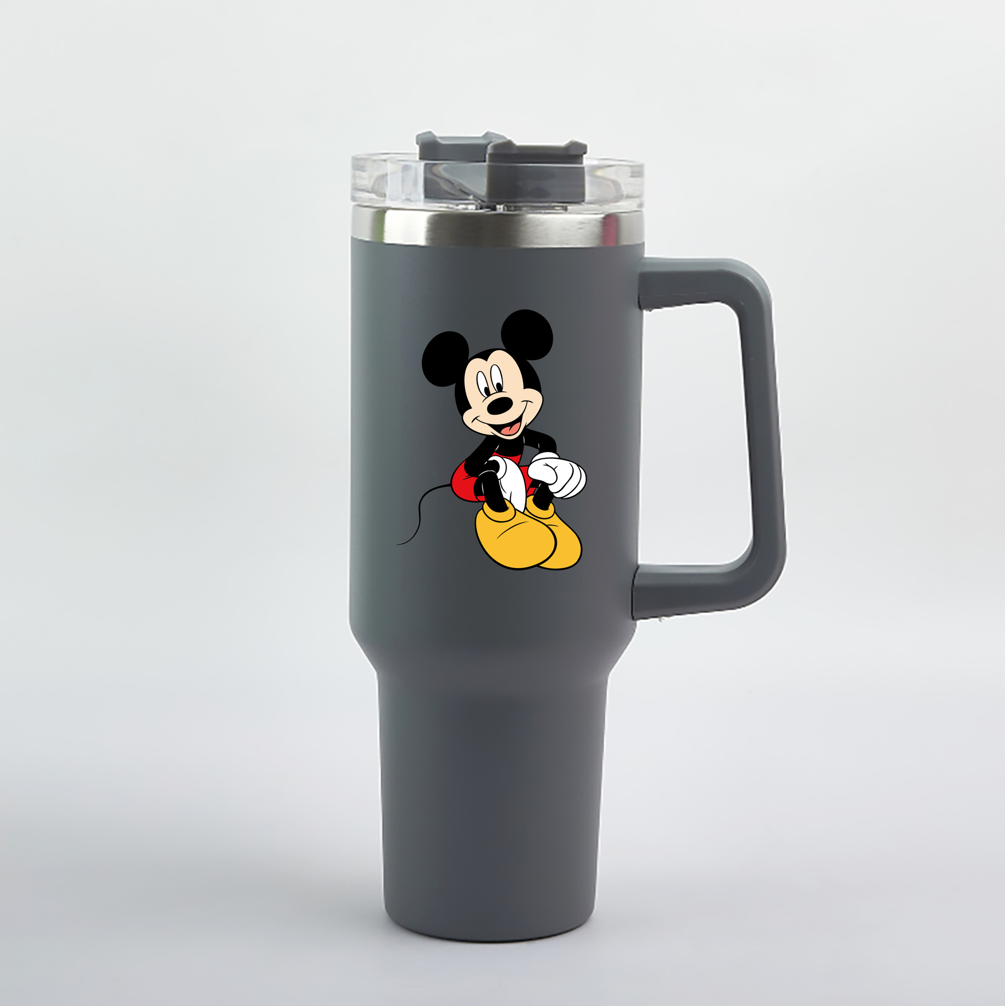 （画像用） ミッキーマウス Mickey Mouse 1200mL車用タンブラー（カラープリント）