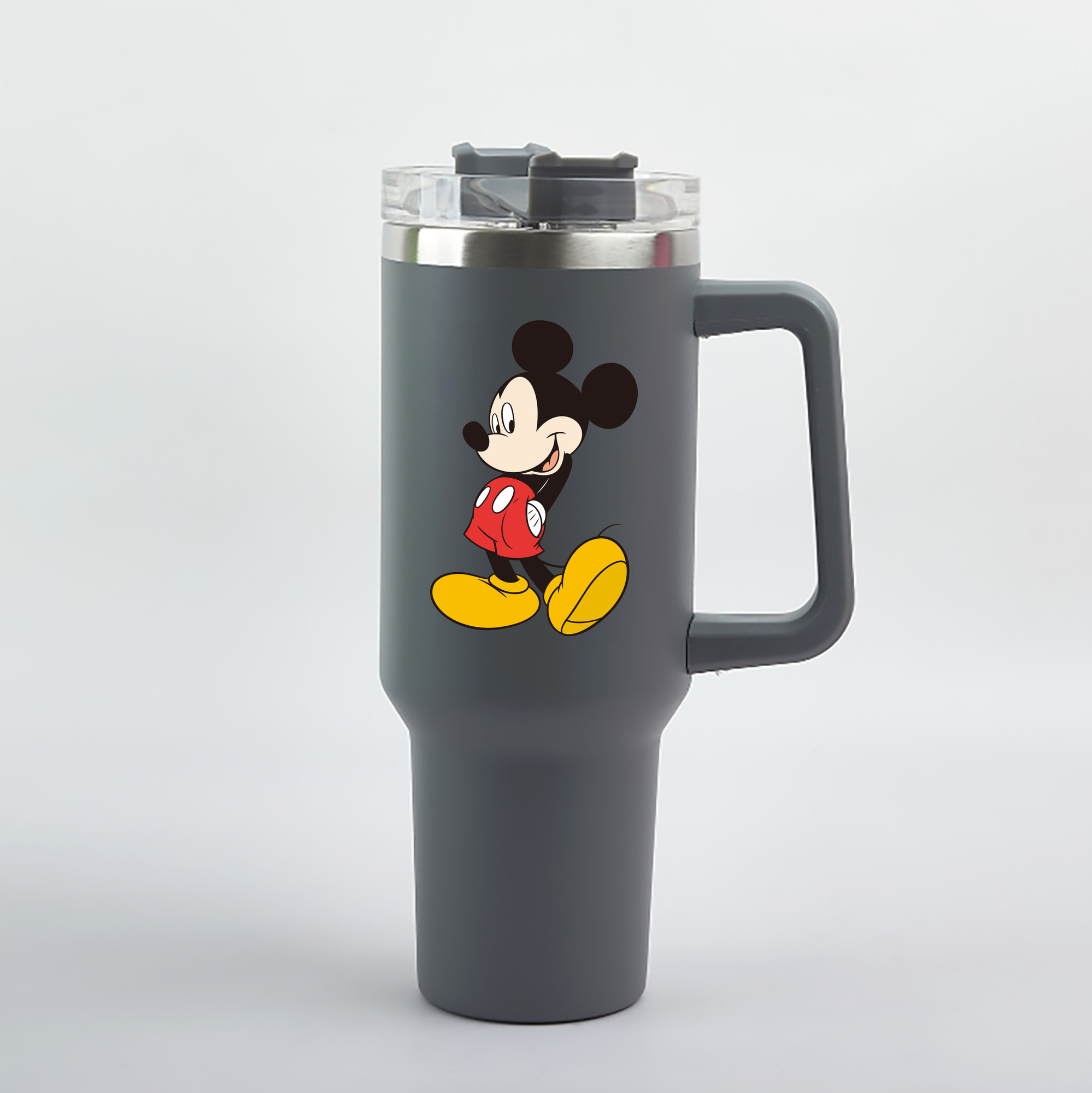 （画像用） ミッキーマウス Mickey Mouse 1200mL車用タンブラー（カラープリント）